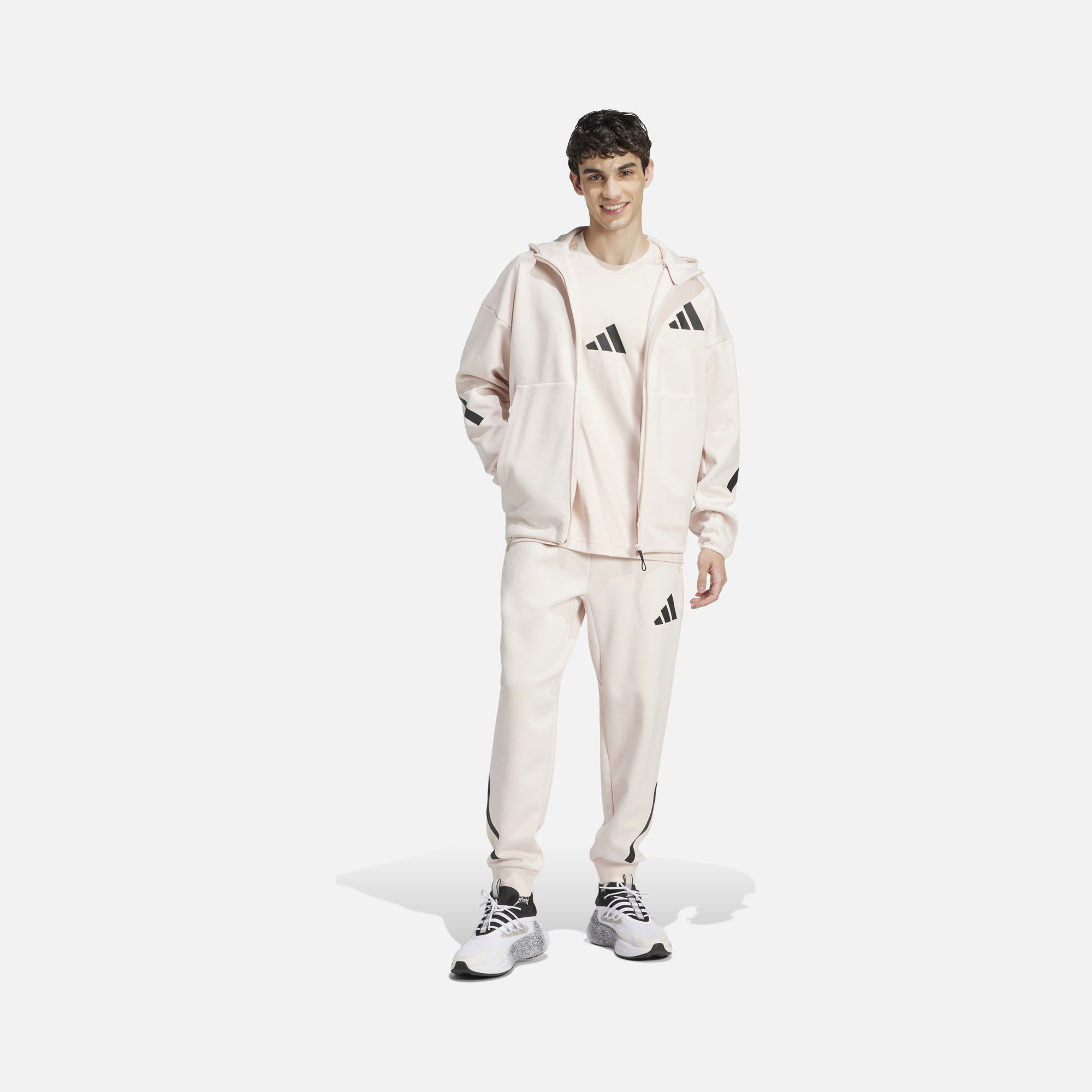 adidas Sportswear Z.N.E. Full-Zip Hooded Erkek Sweatshirt