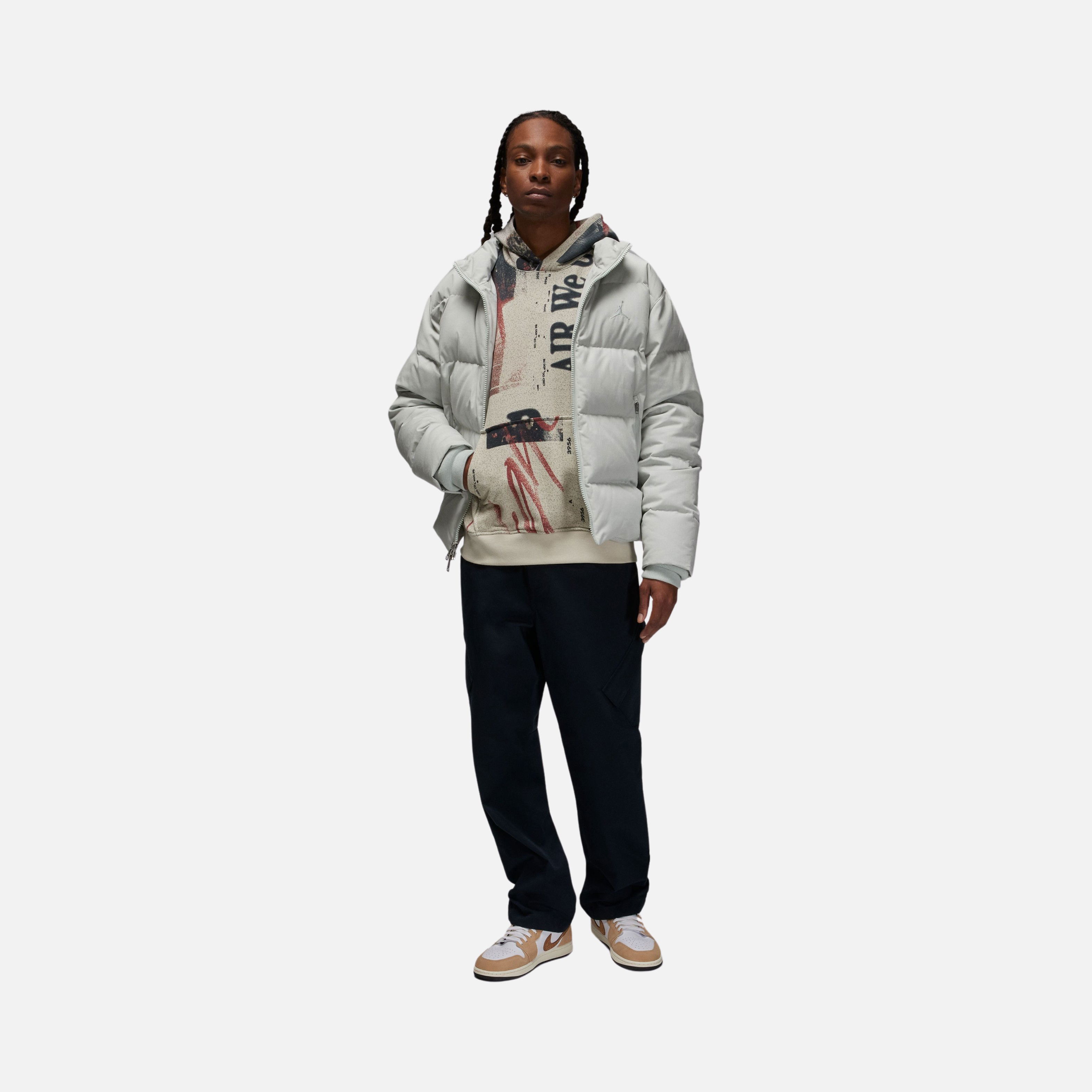 Nike Jordan Flight Heritage Knit Pullover Hoodie Erkek Sweatshirt