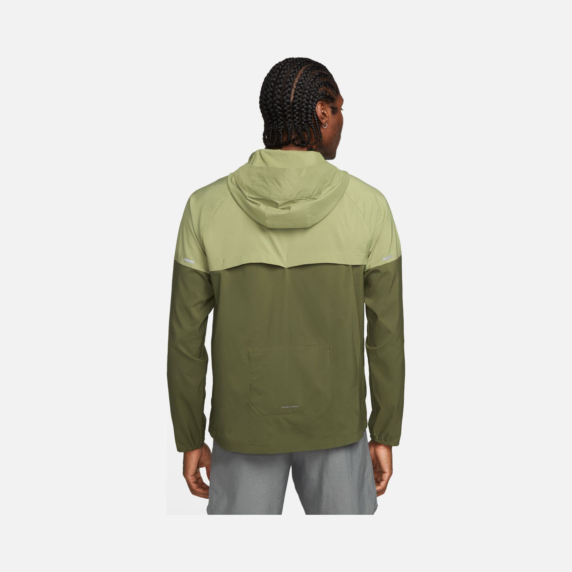 Nike Windrunner Running Recoverable Packable Full-Zip Hoodie Erkek Ceket