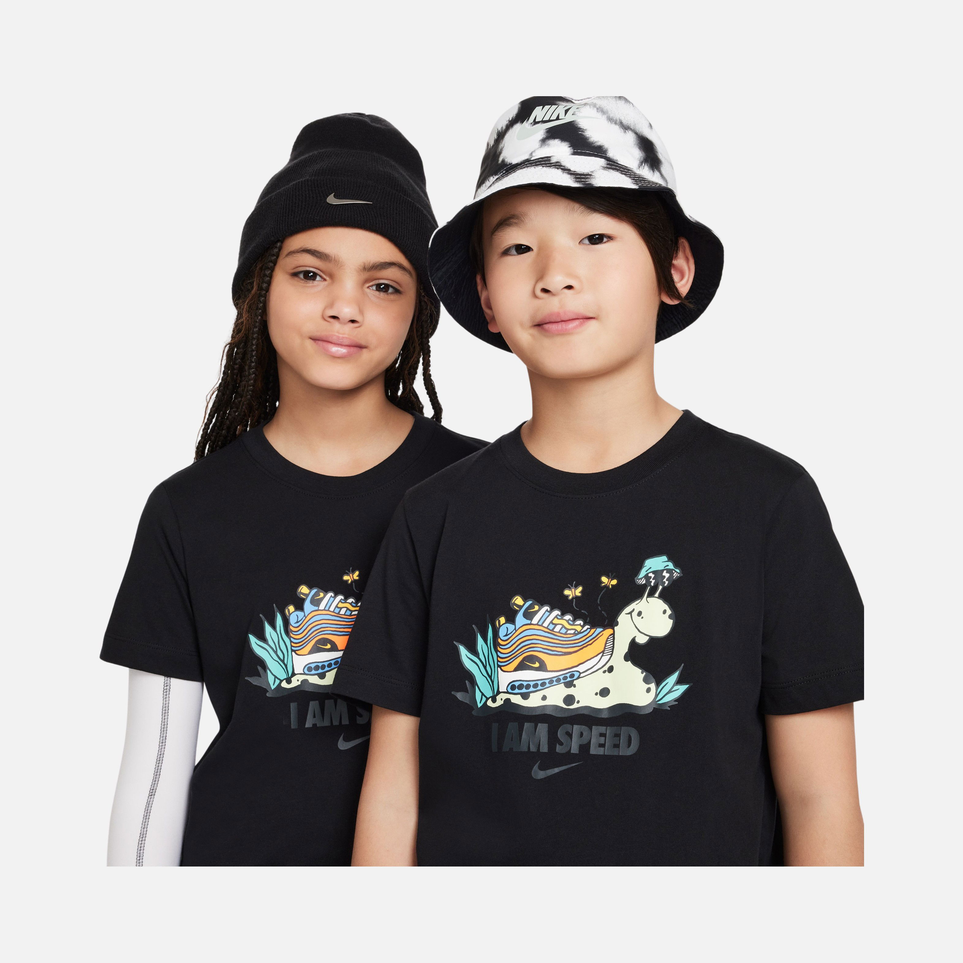Nike Sportswear Create 1.1 Snail Graphic Short-Sleeve Çocuk Tişört