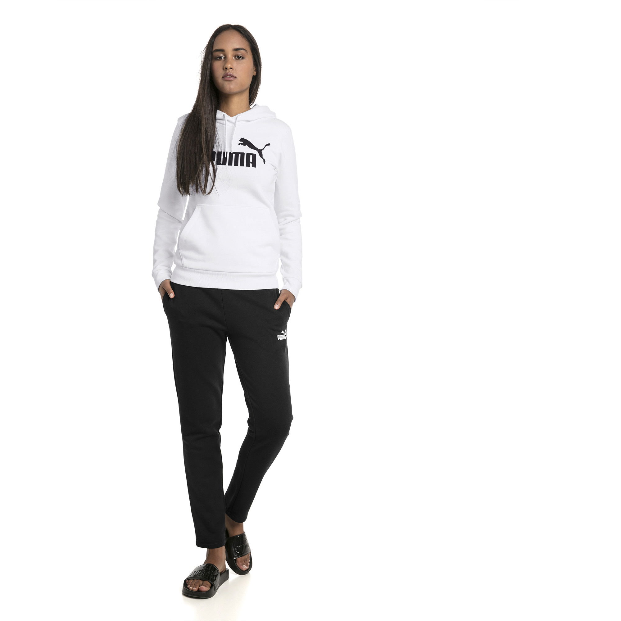 Puma Essential Logo Fleece Hoody Kadın Sweatshirt