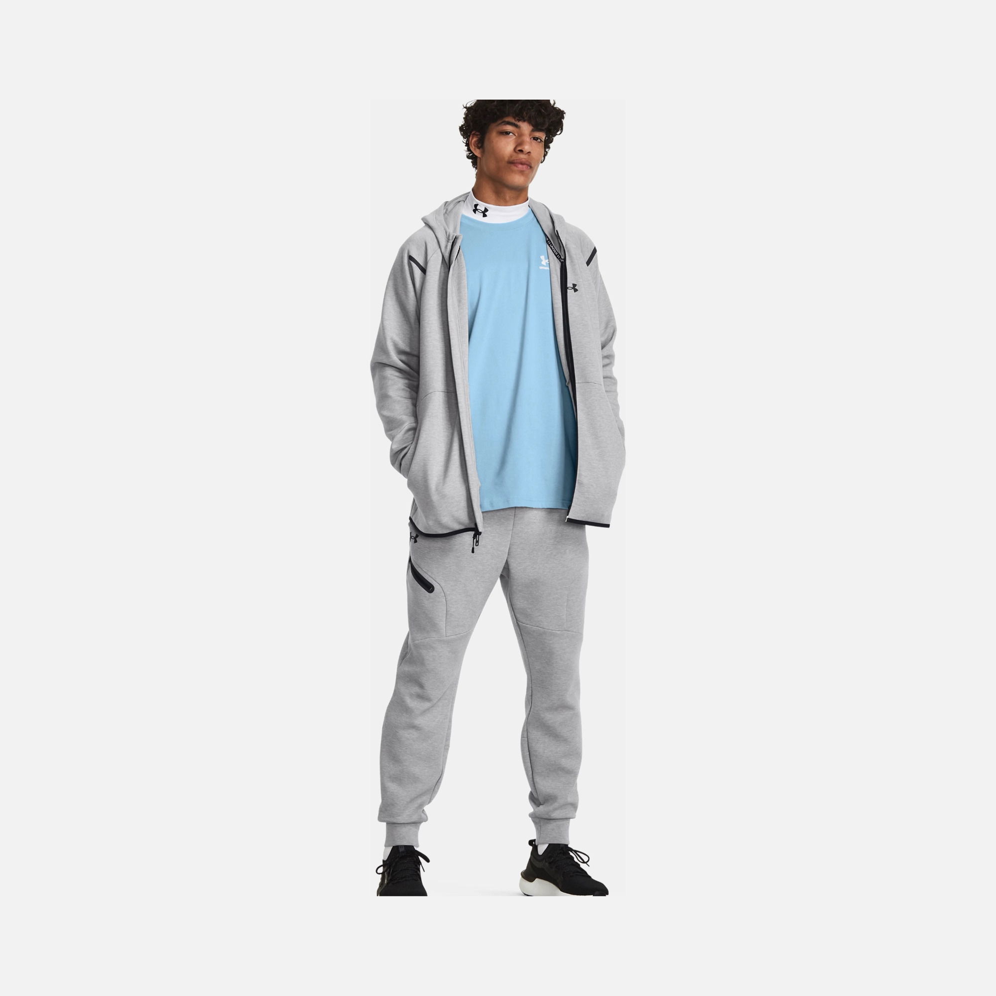 Under Armour Sportswear Unstoppable Fleece Full-Zip Hoodie Erkek Sweatshirt