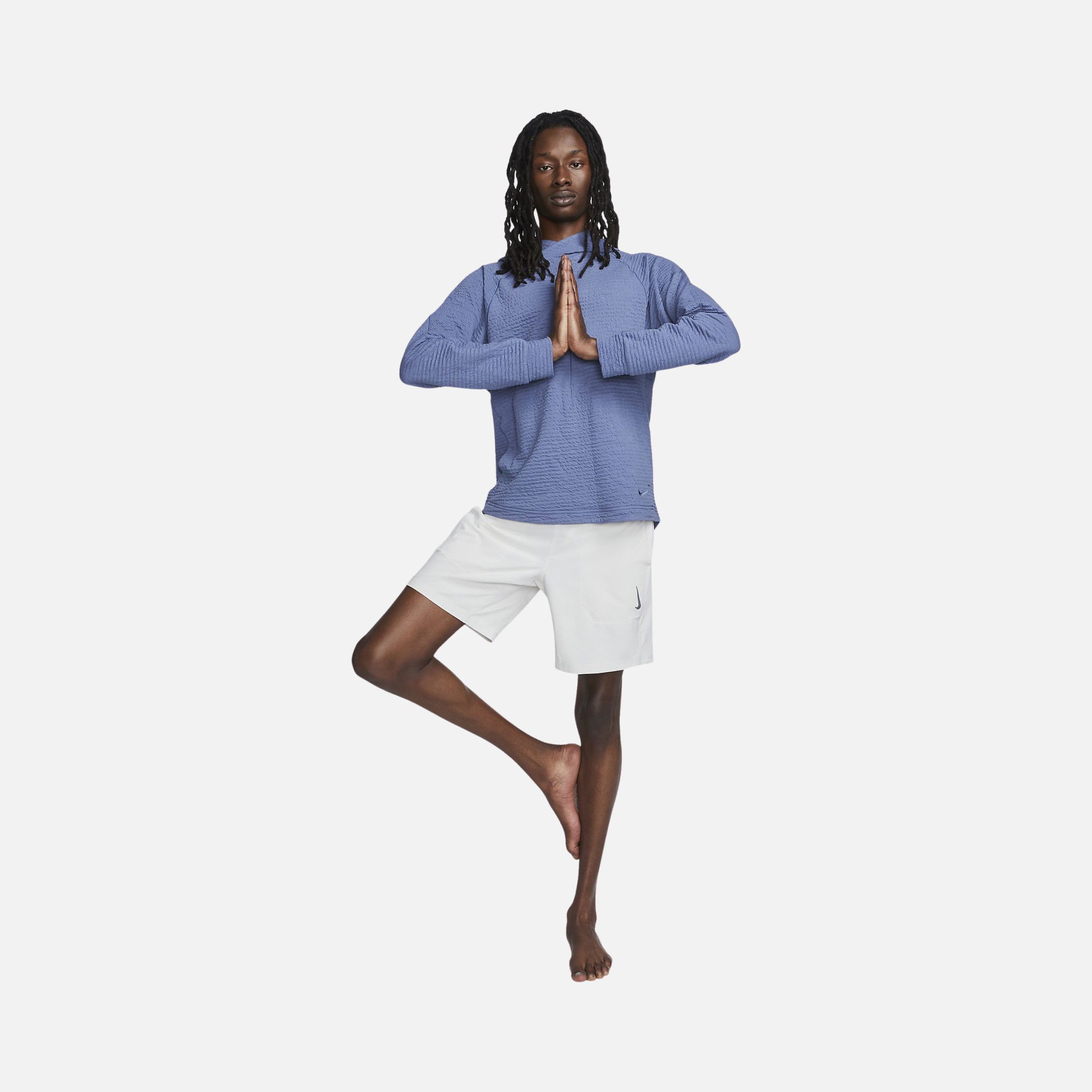 Nike Yoga Dri-Fit Texture Pullover Hoodie Erkek Sweatshirt