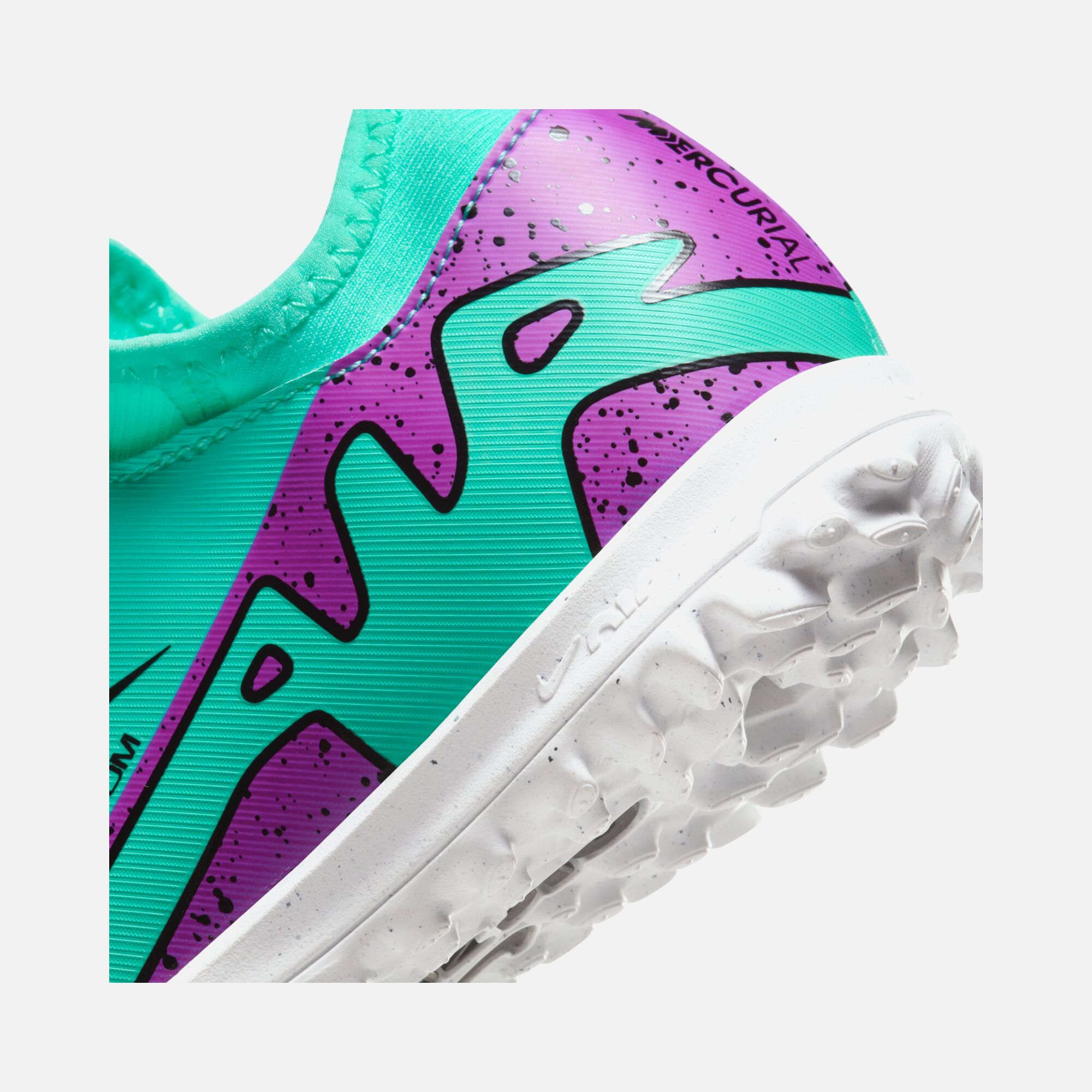 Nike Zoom Mercurial Vapor 15 Academy TF Turf Low-Top Çocuk Halı Saha Ayakkabı