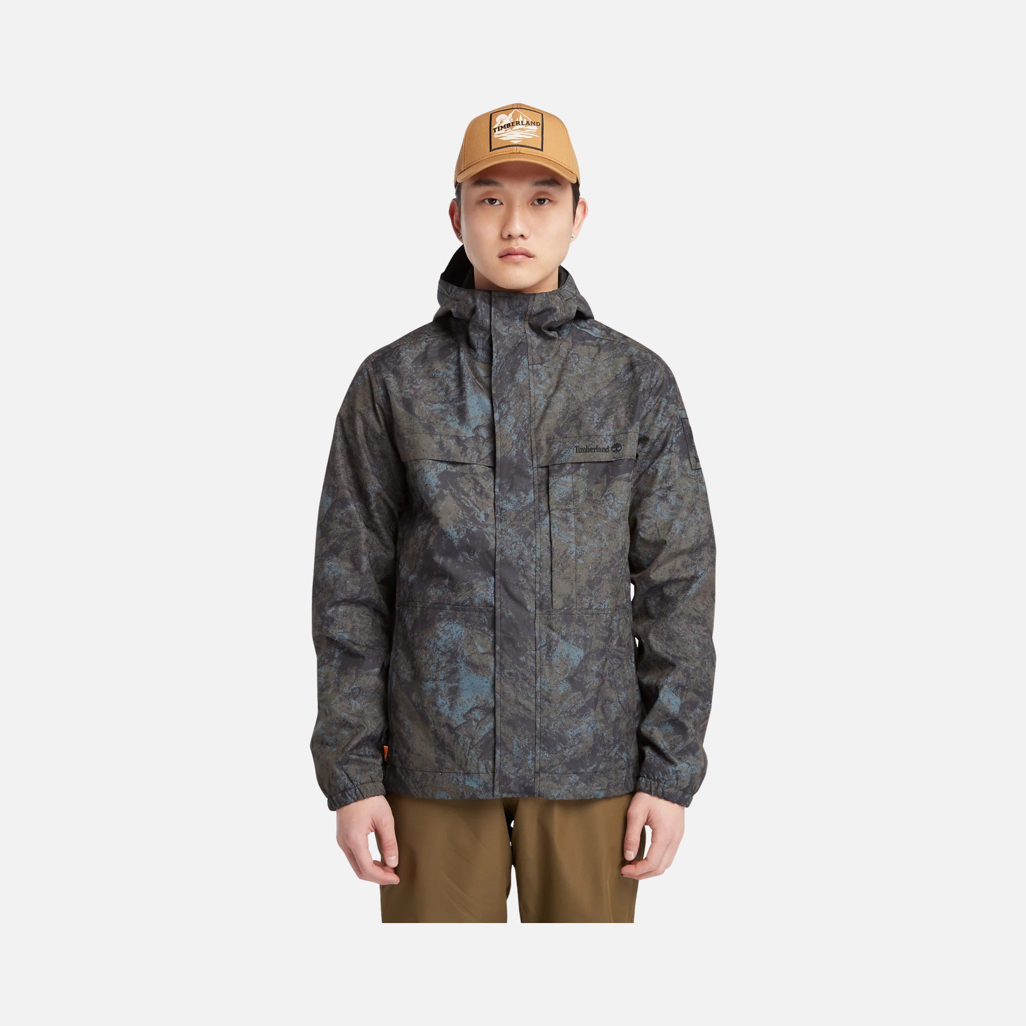 Timberland Not So Camouflage Full-Zip Hoodie Erkek Ceket