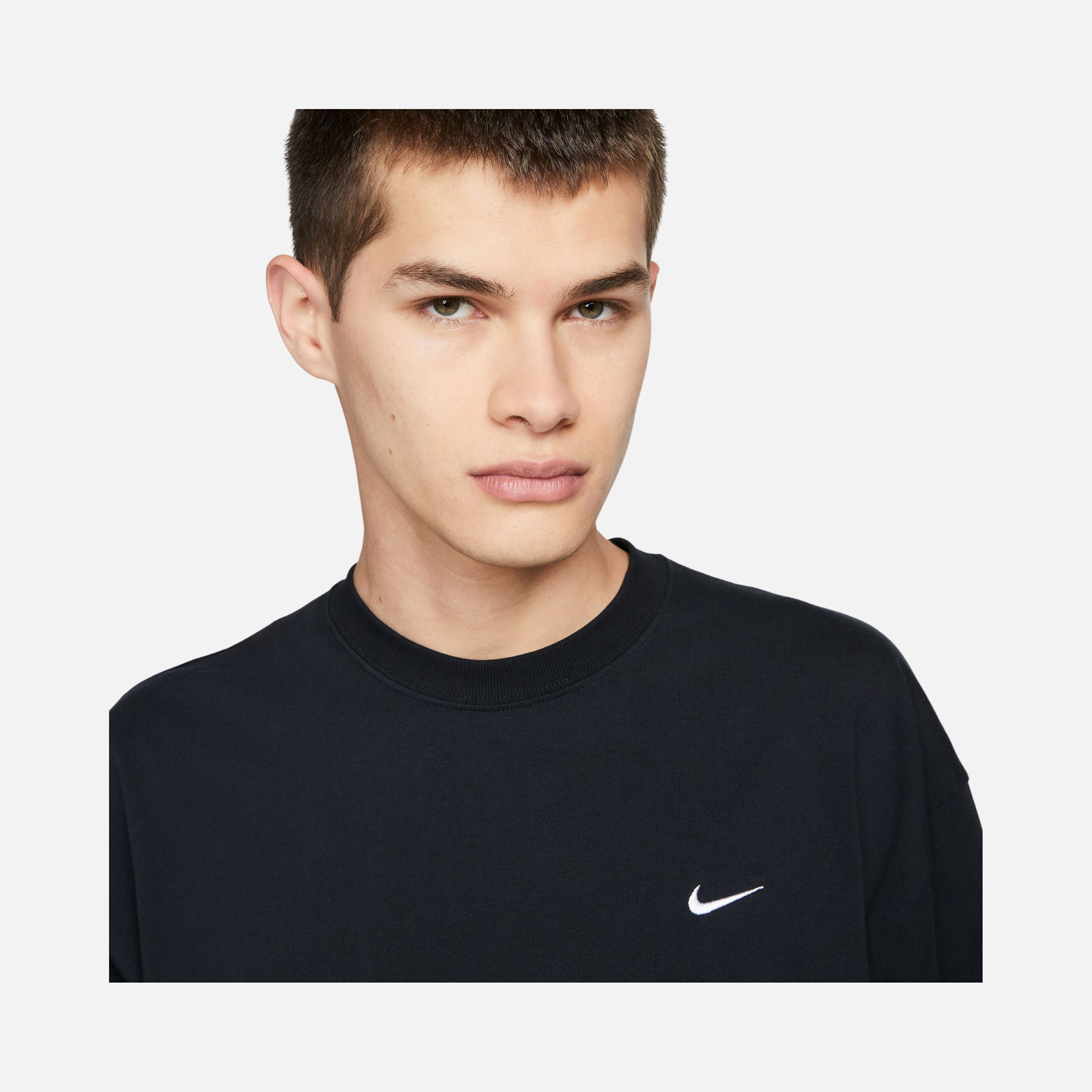 Nike Sportswear Solo Swoosh Heavyweight Knit Short-Sleeve Erkek Tişört