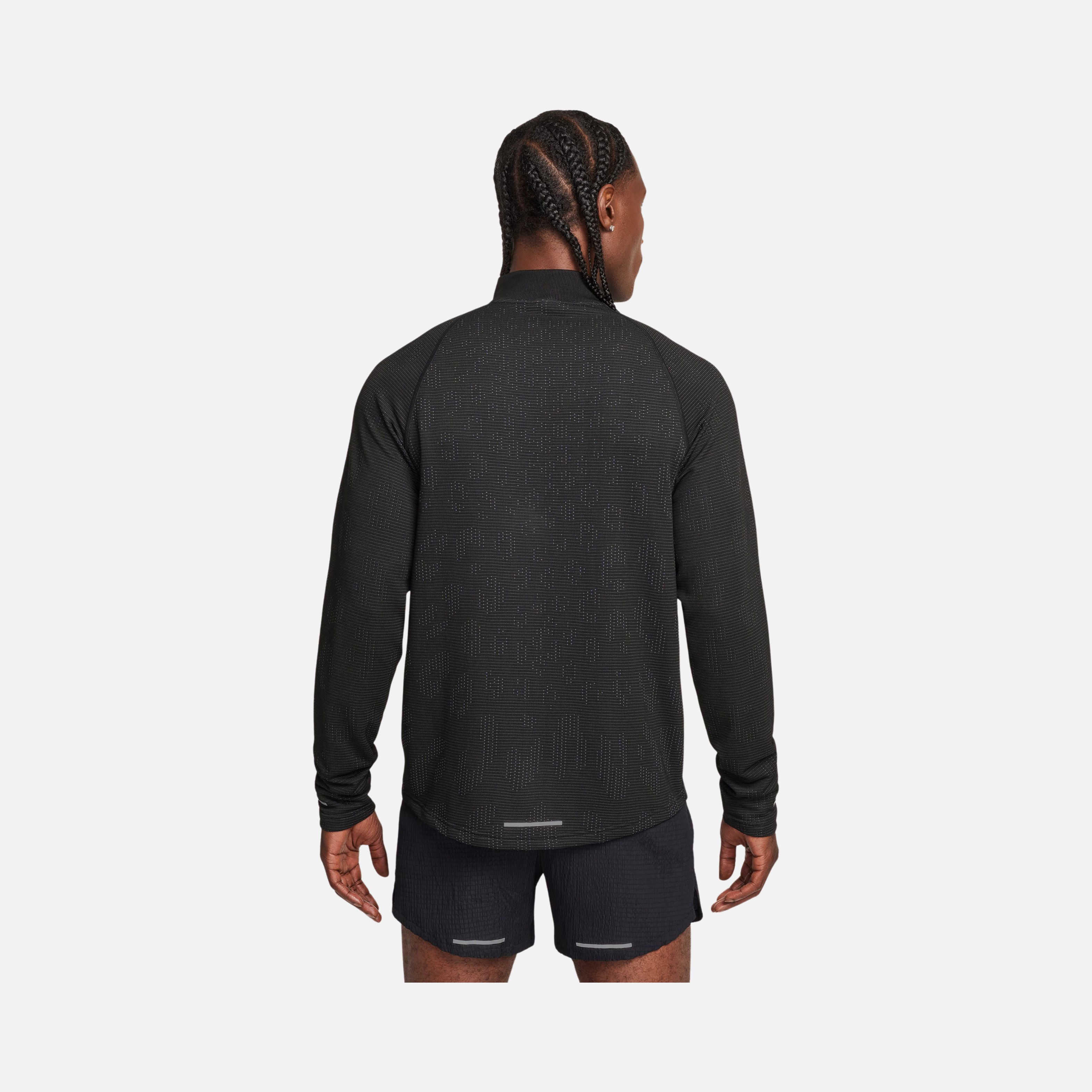 Nike Pinnacle Run Division Water-Repellent 1/2-Zip Running Erkek Tişört