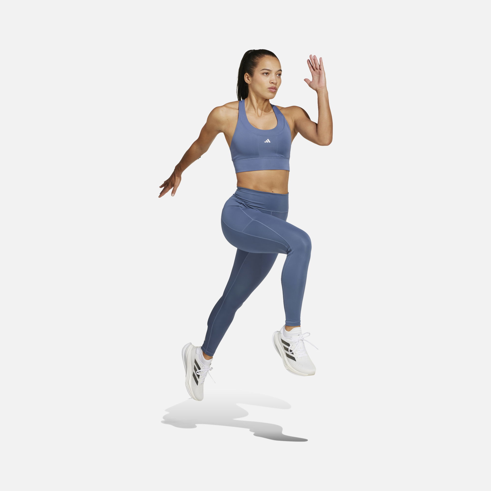adidas AEROREADY Own the Run Adiflex Fabric High Waist 7/8 Running Kadın Tayt
