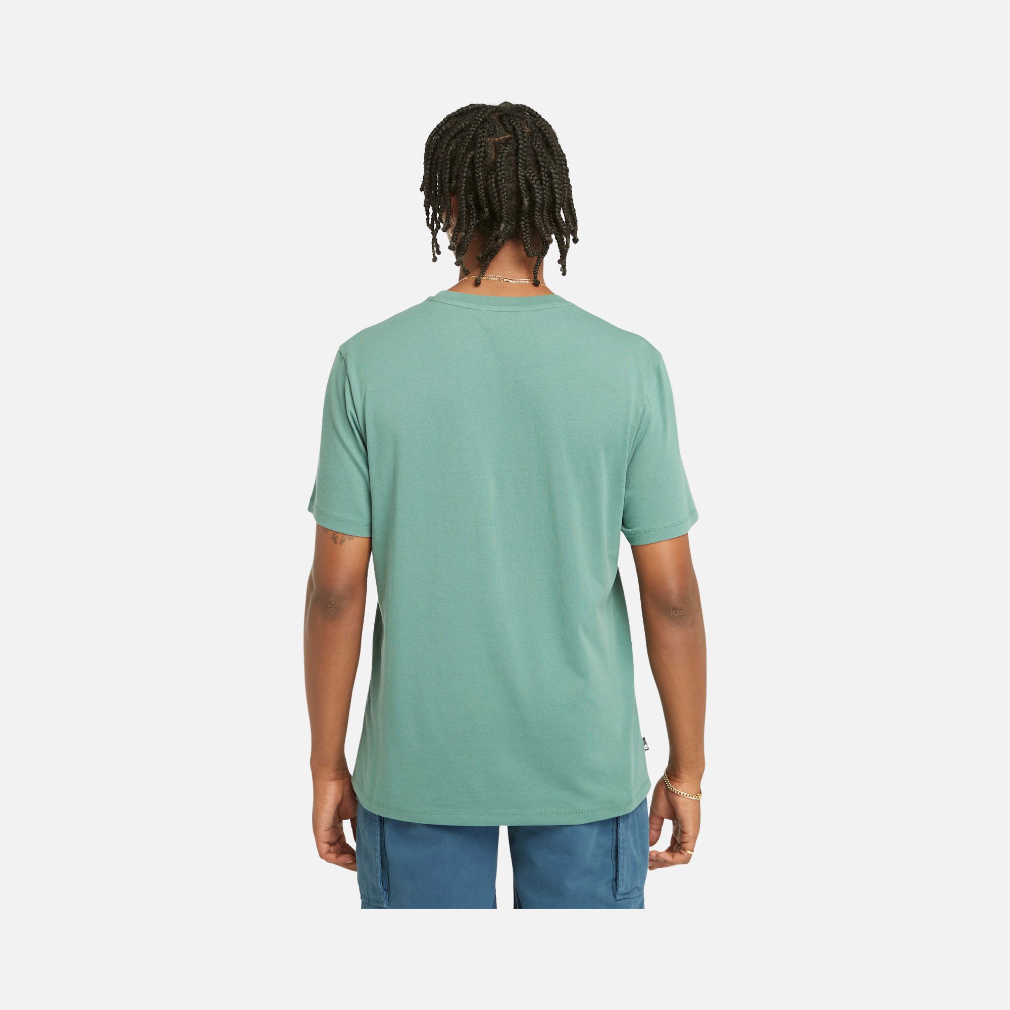 Timberland Sportswear Front Graphic SS24 Short-Sleeve Erkek Tişört