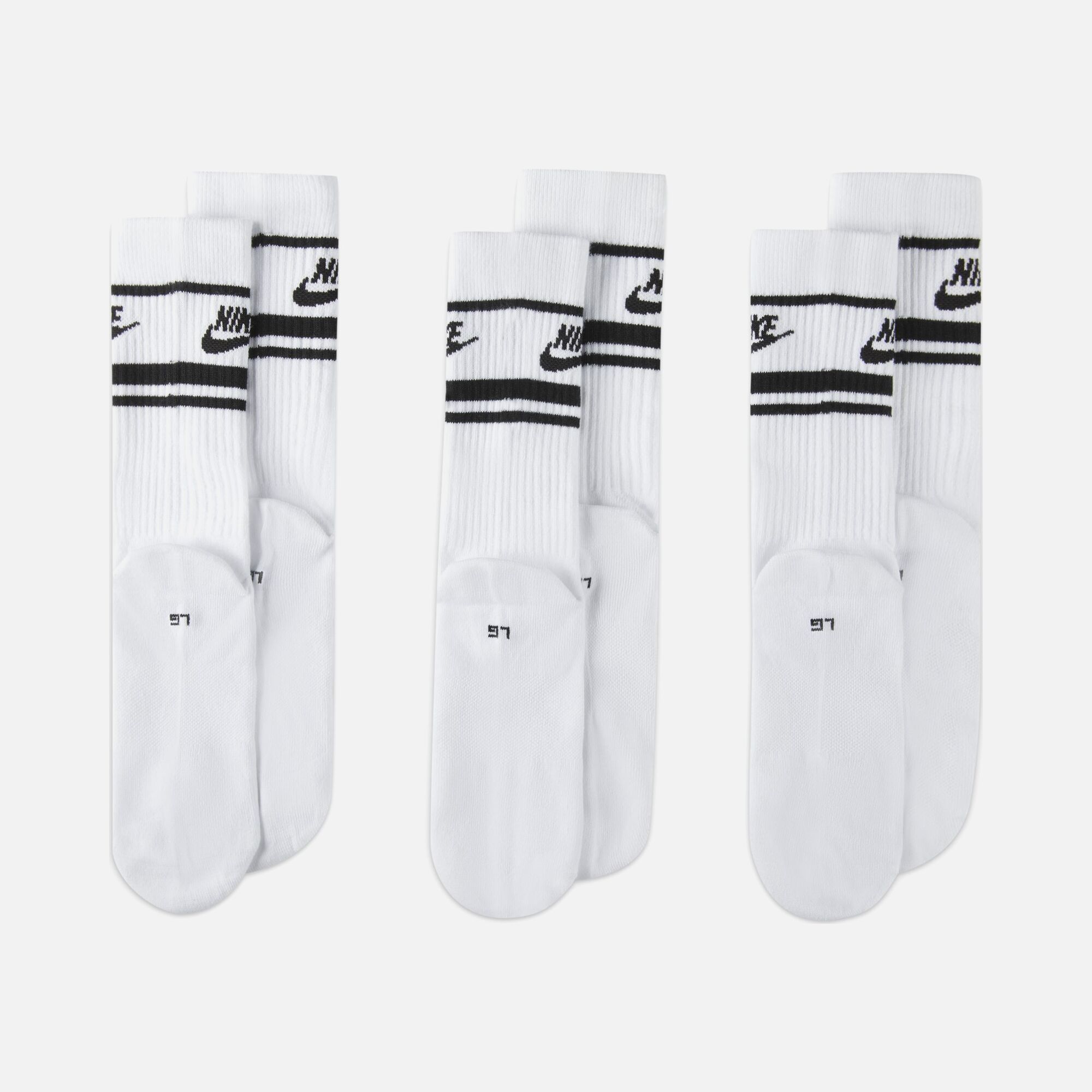 Nike Sportswear Everyday Essentials Crew (3 Pairs) Unisex Çorap