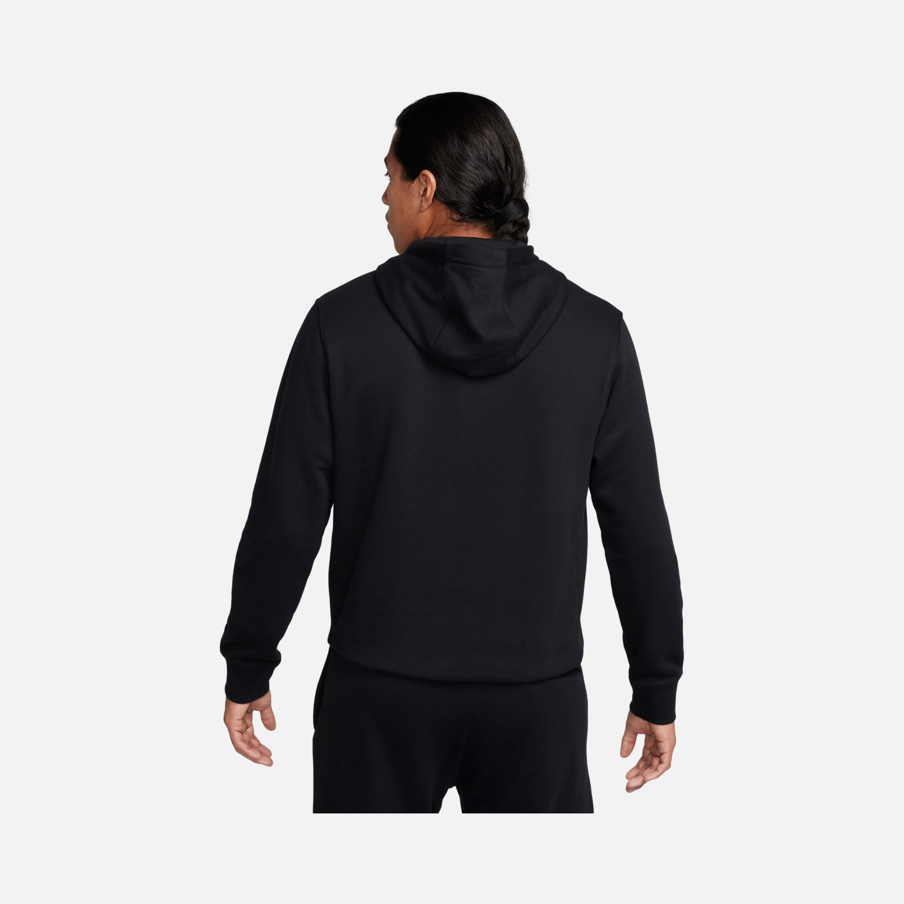 Nike Sportswear Club Fleece ''Stacked Graphics'' Pullover Hoodie Erkek Sweatshirt