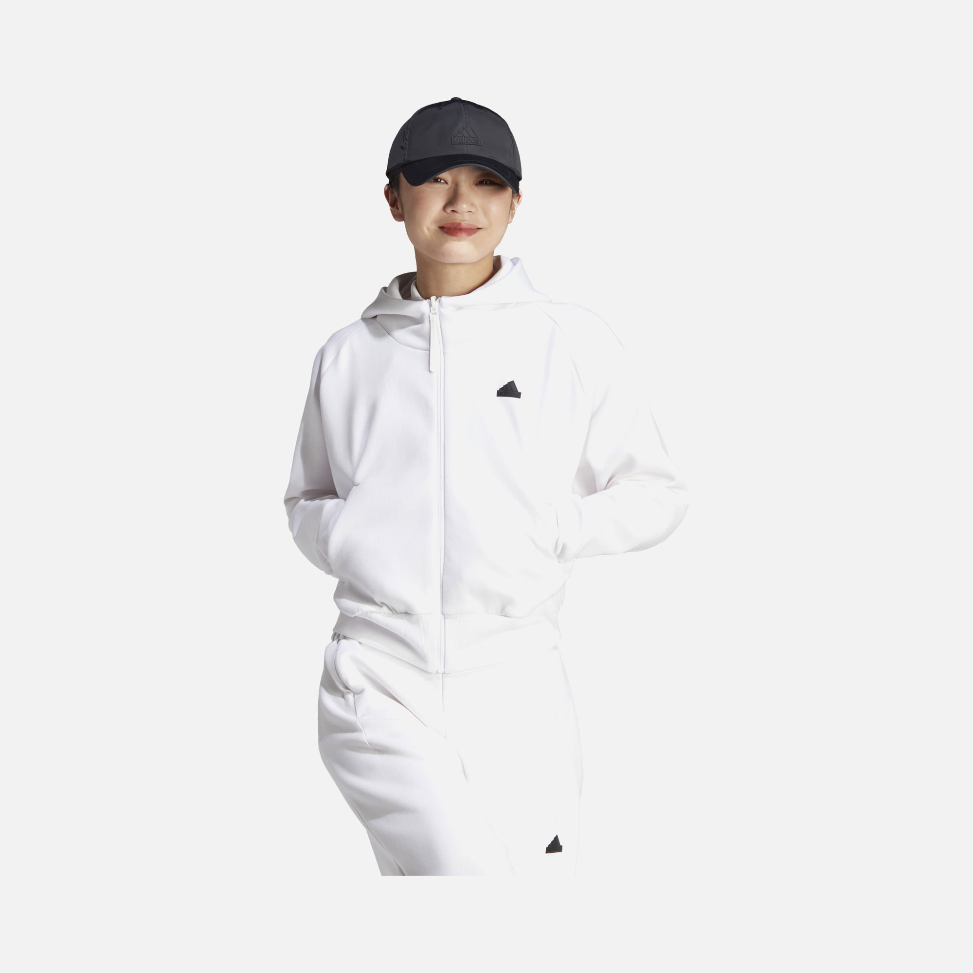 adidas Sportswear  Z.N.E. Full-Zip Hoodie kadın Sweatshirt