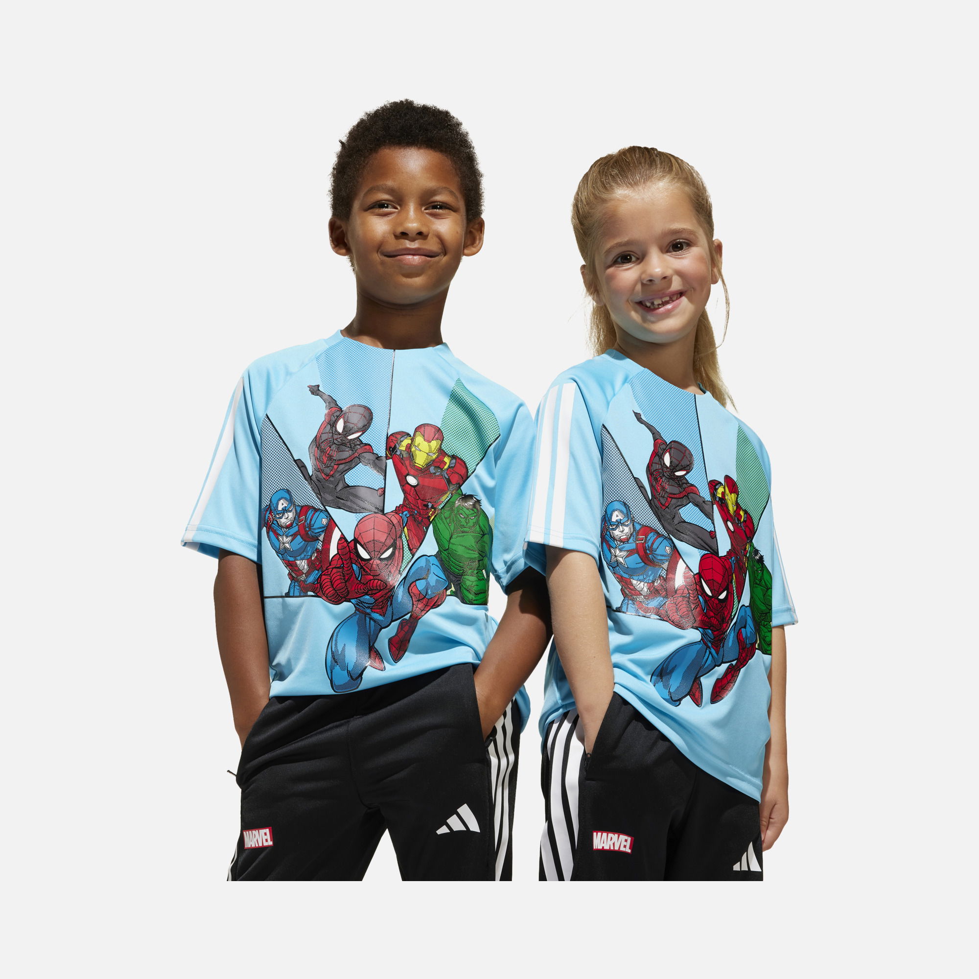 adidas Climacool Sportswear x Marvel Spider-Man Graphics Short-Sleeve Çocuk Tişört