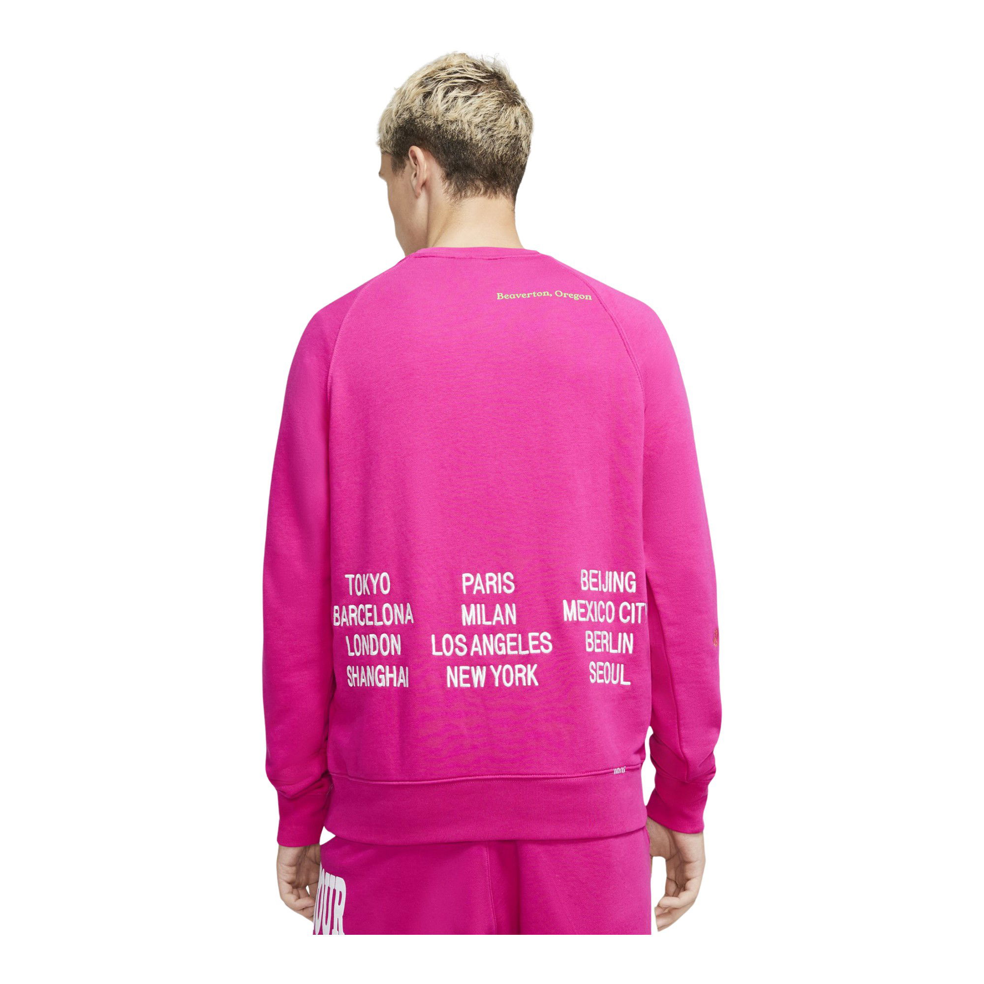 Nike Sportswear French Terry Worldtour Crew Erkek Sweatshirt
