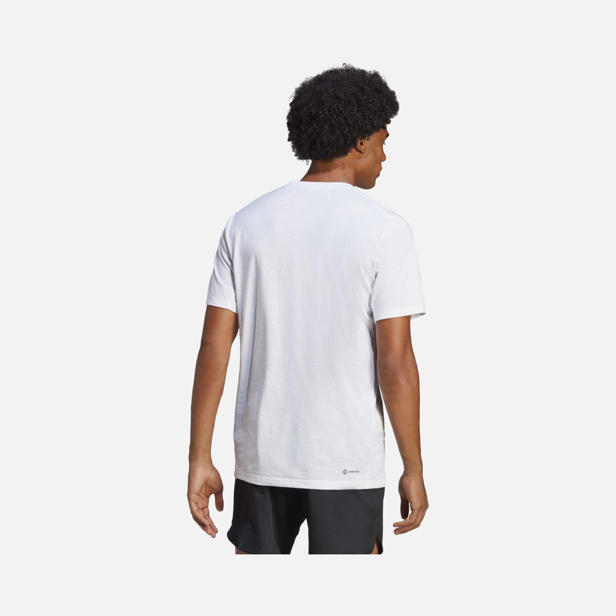 adidas AEROREADY Essentials Feelready Logo Gym & Training Short-Sleeve Erkek Tişört