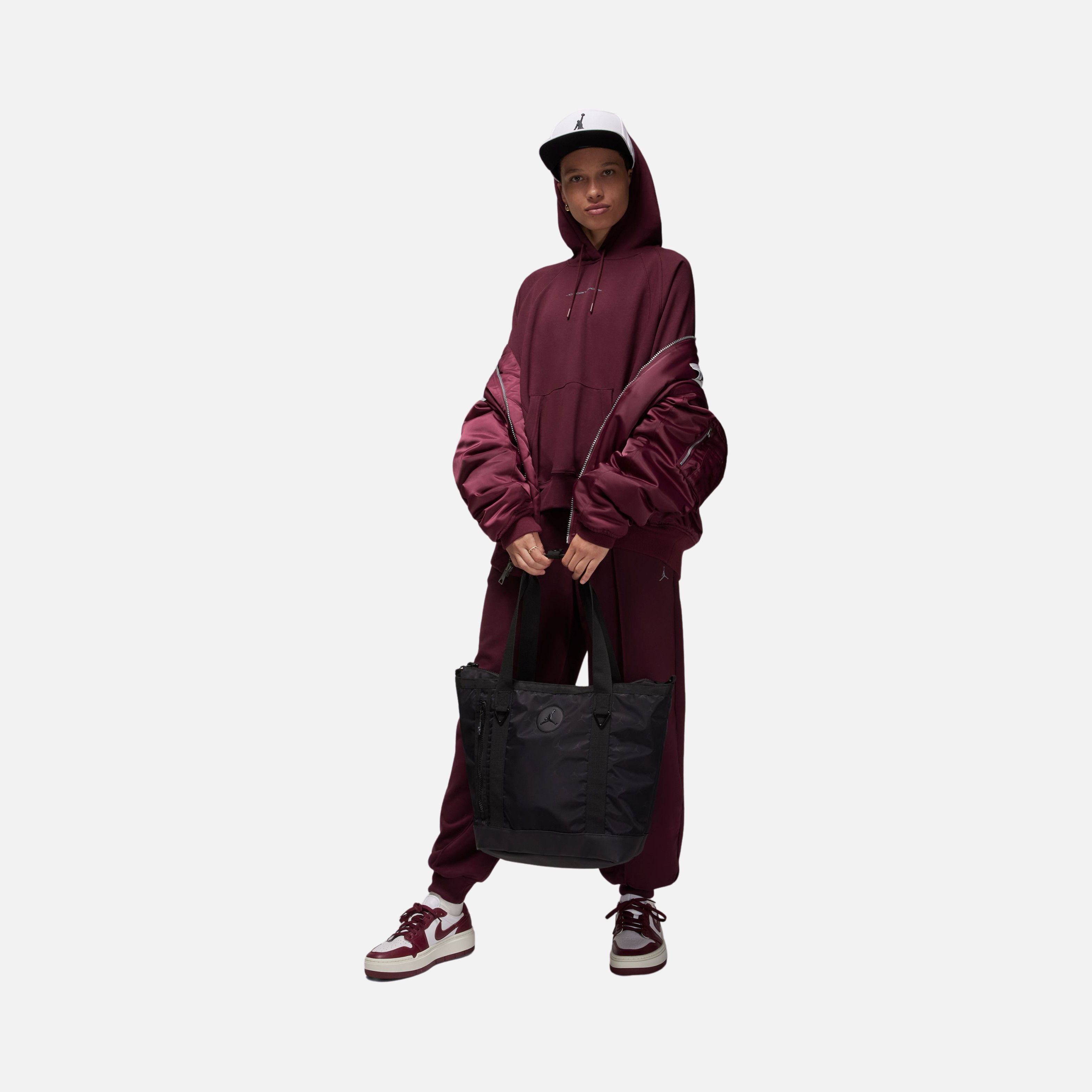 Nike Jordan Sport Graphic Fleece Hoodie Kadın Sweatshirt