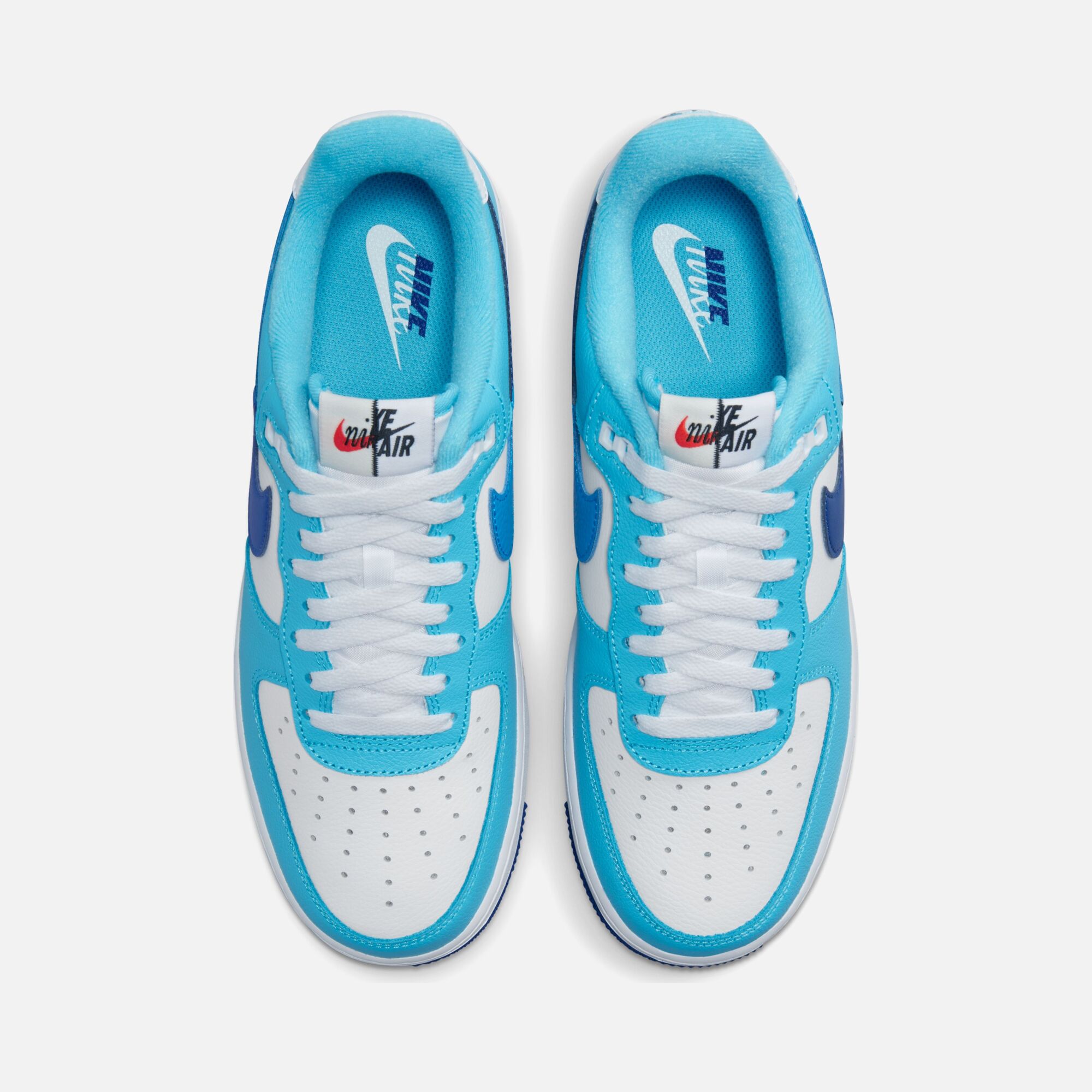 Nike Air Force 1 '07 LV8 ''Split Color Swoosh Logo'' Erkek Spor Ayakkabı