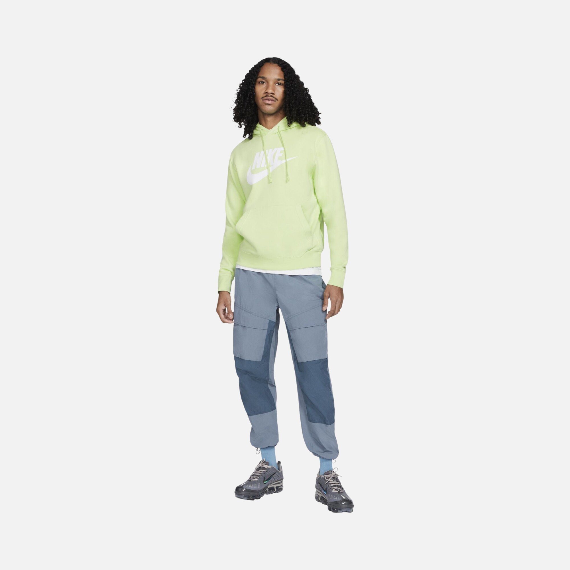 Nike Sportswear Club Fleece Graphic Pullover Hoodie Erkek Sweatshirt