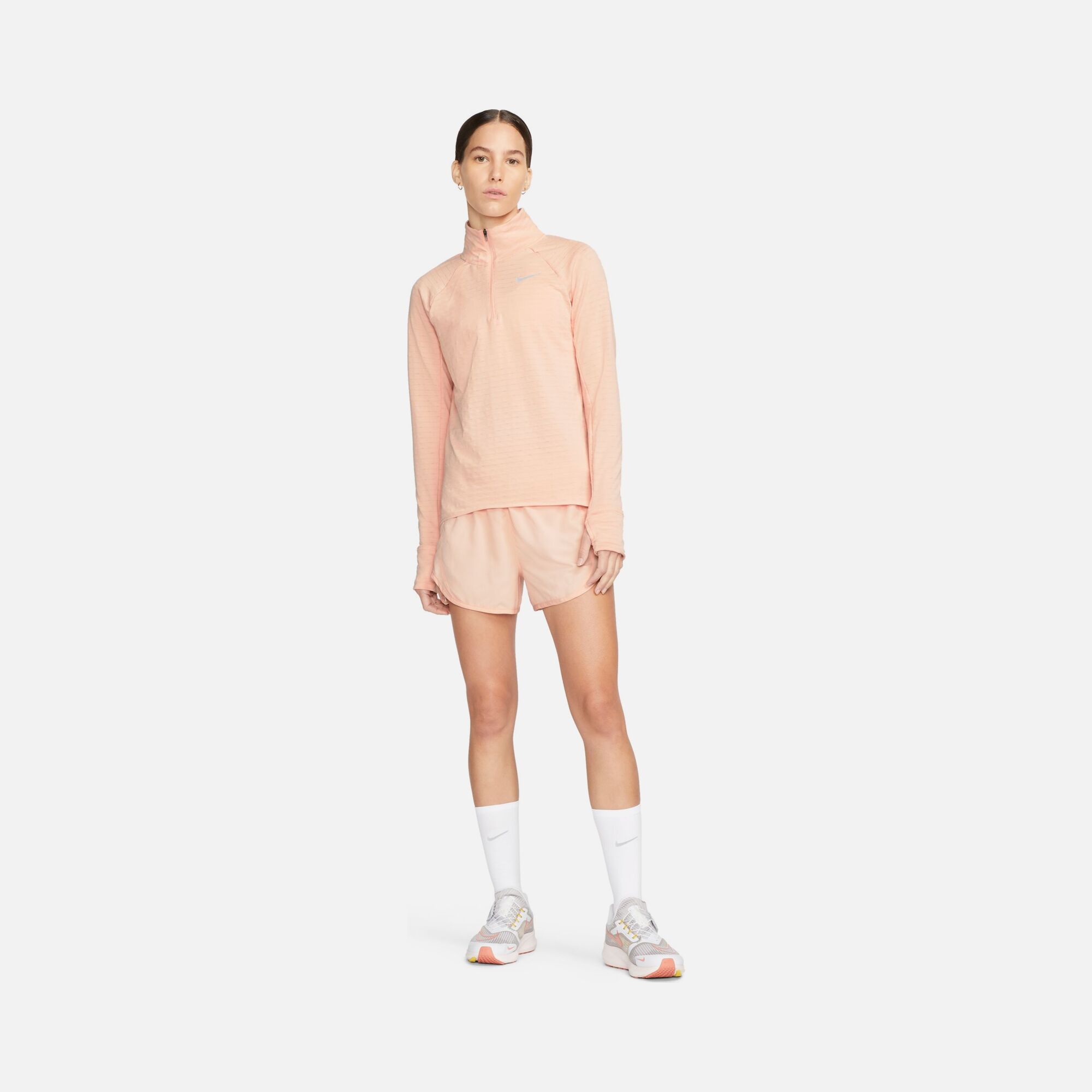 Nike Therma-Fit Element 1/2-Zip Running Long-Sleeve Kadın Tişört