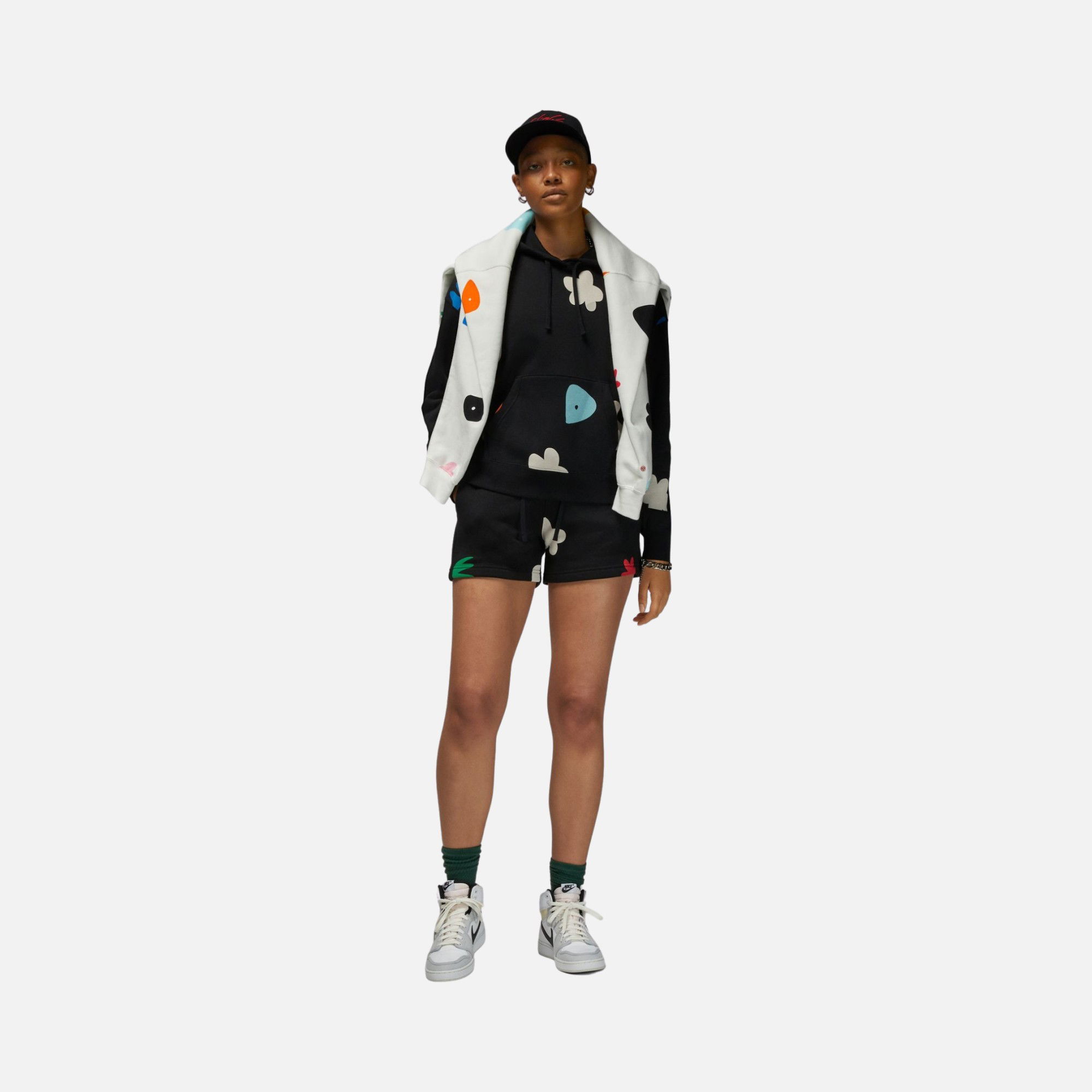 Nike Jordan Artist Series by Mia Lee Fleece Kadın Şort