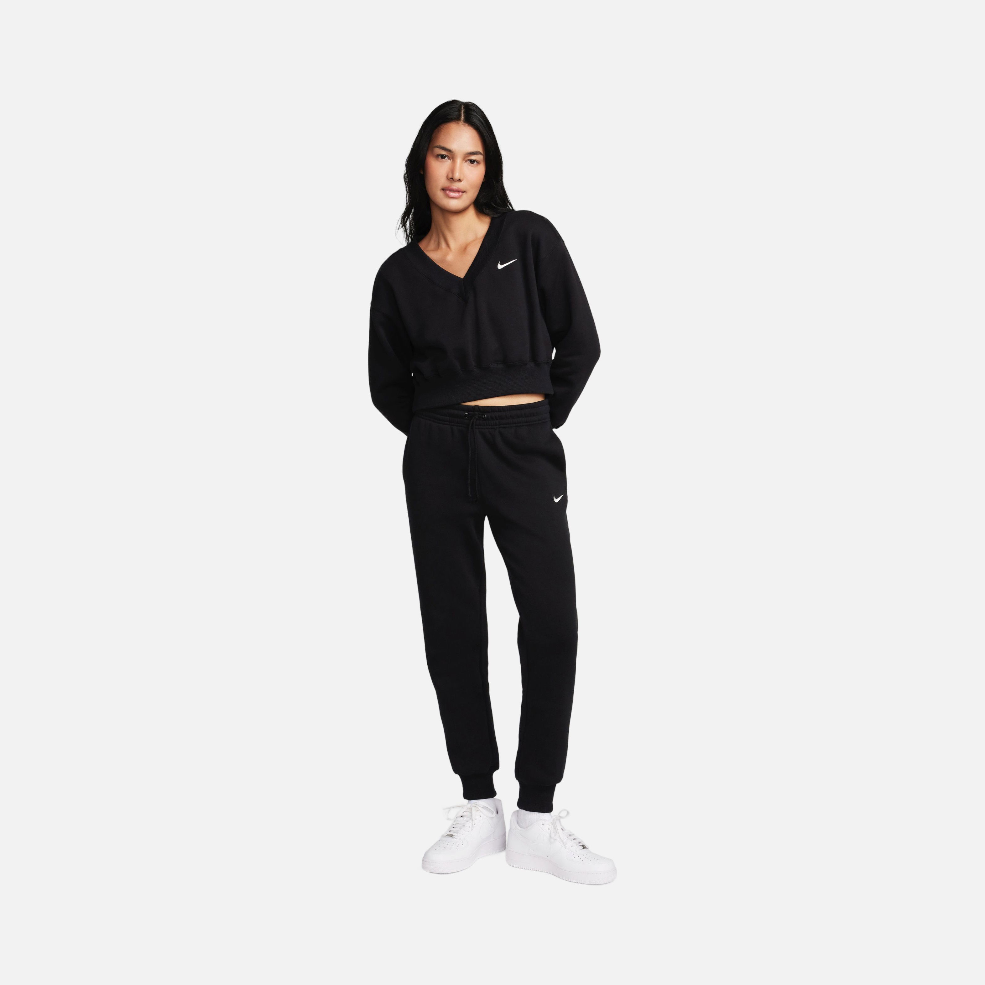 Nike Sportswear Phoenix Fleece Mid-Rise Kadın Eşofman Altı