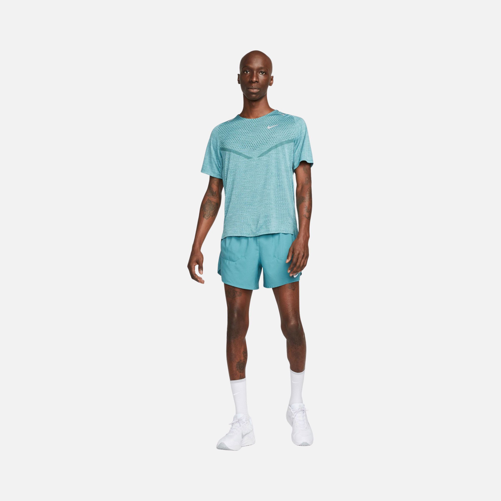Nike Dri-Fit ADV TechKnit Ultra Running Short-Sleeve Erkek Tişört