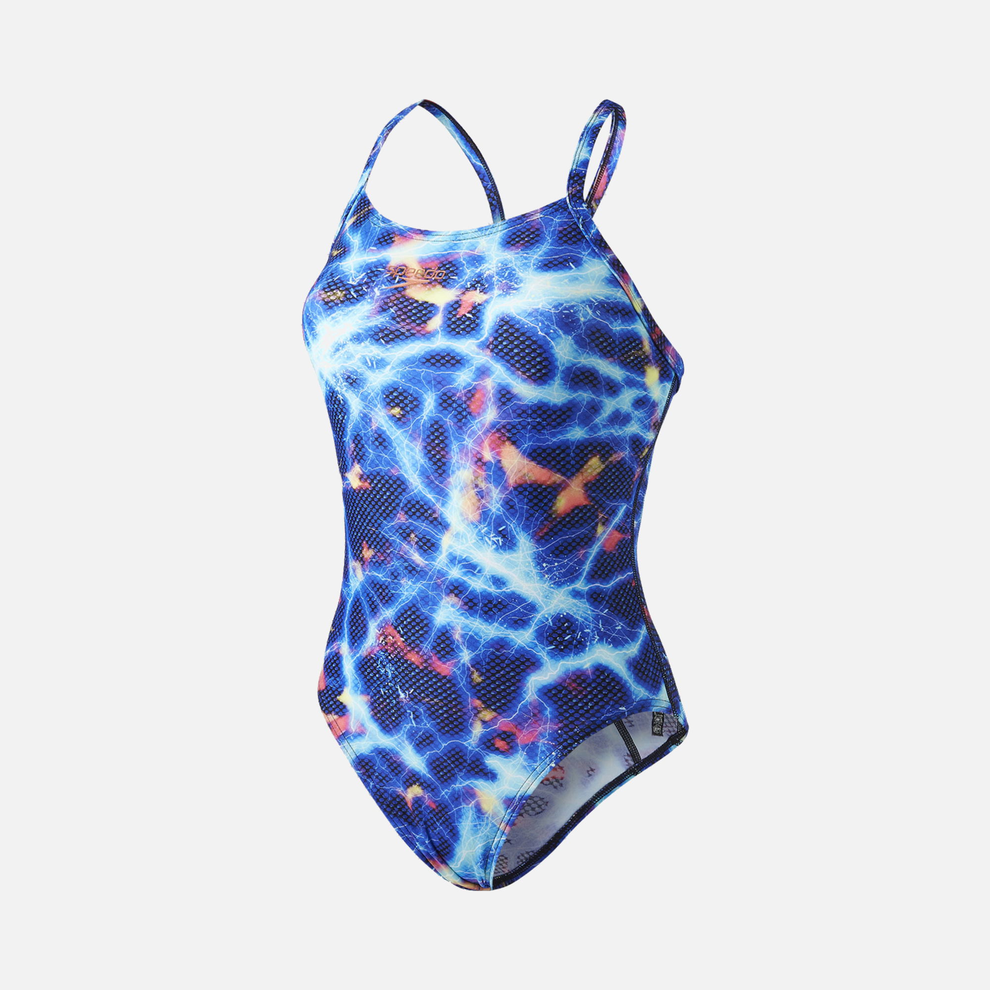 Speedo StormWave Digital Rippleback Kadın Yüzücü Mayo