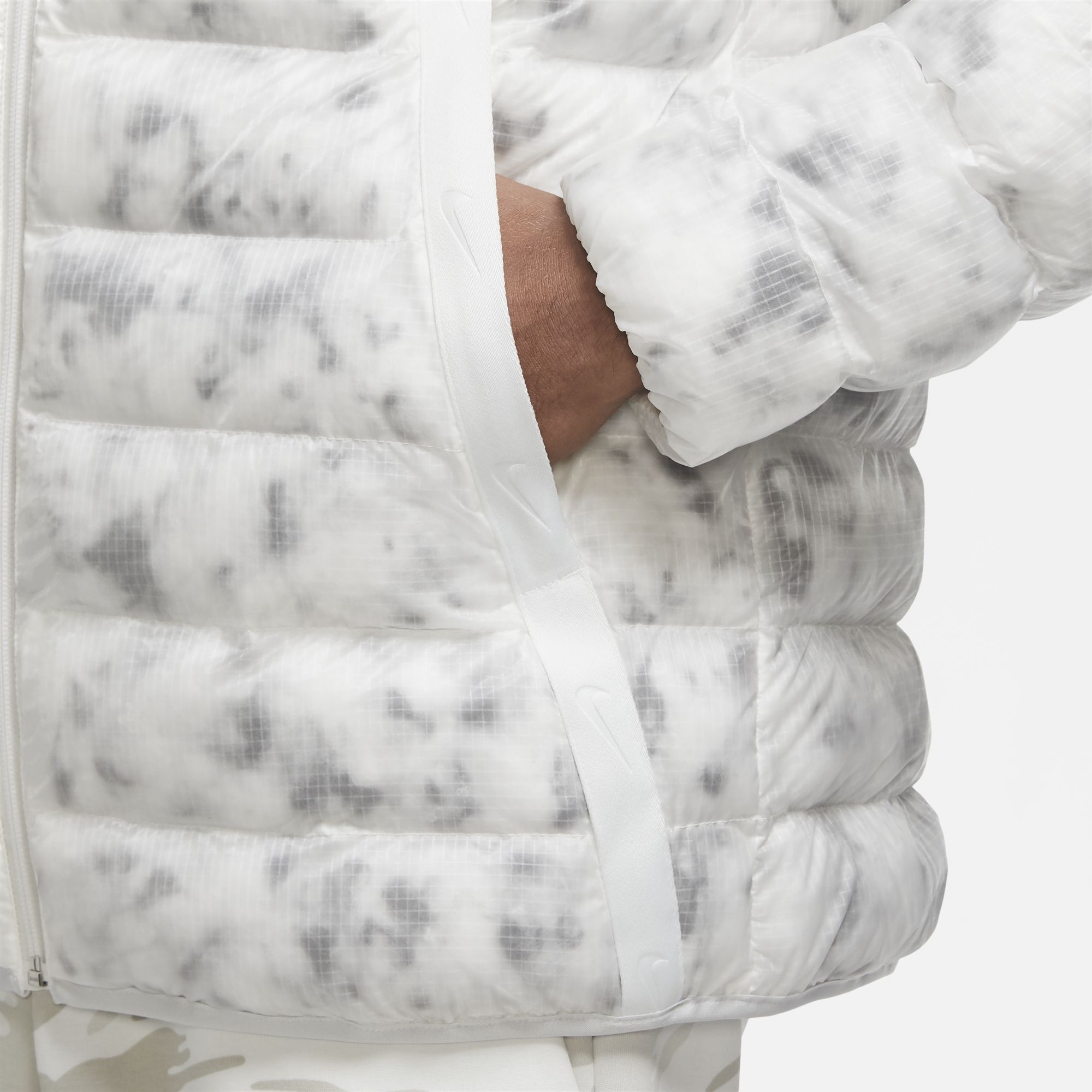 Nike Sportswear Marble EcoDown Full-Zip Hoodie Erkek Ceket