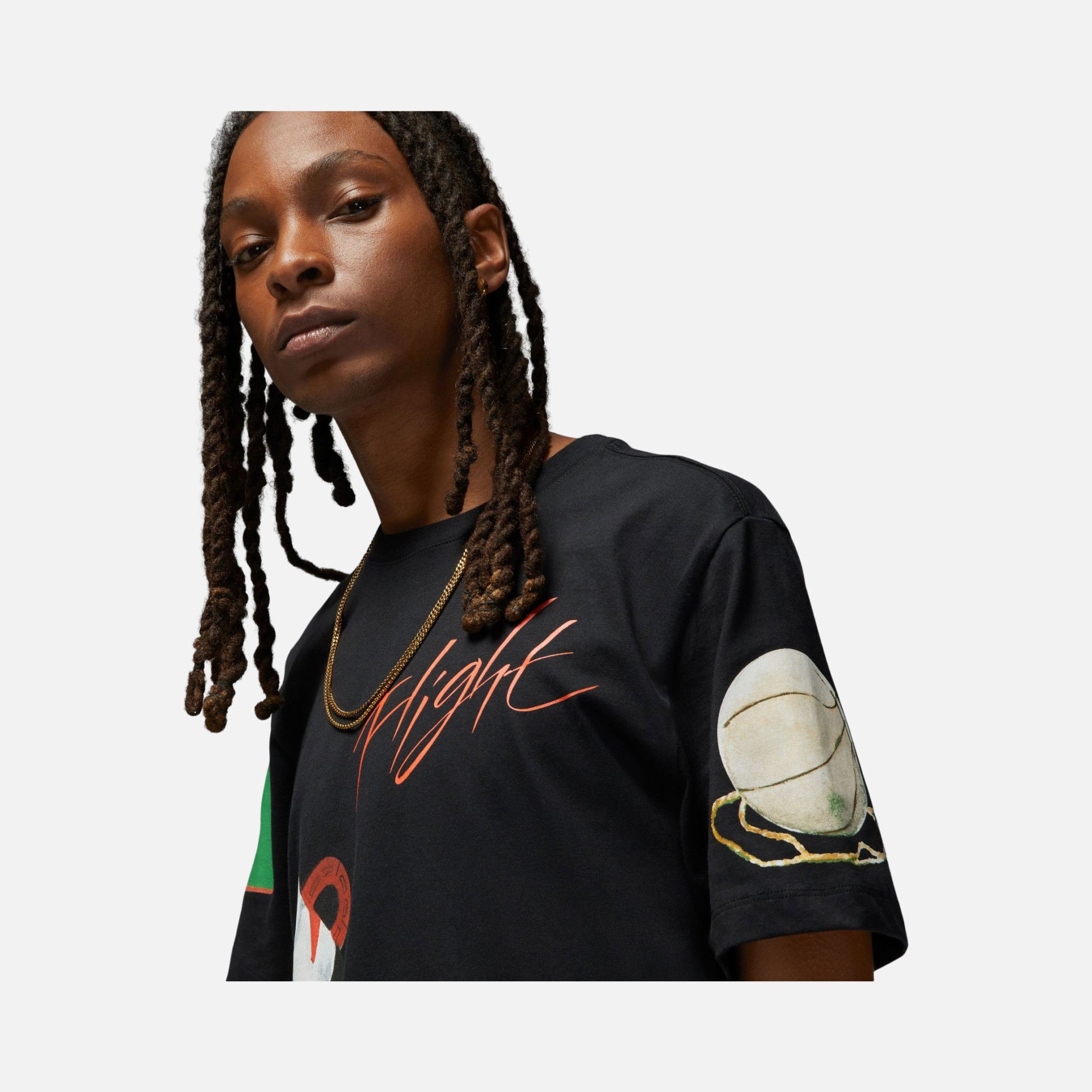 Nike Jordan Flight Artist Graphics Short-Sleeve Erkek Tişört