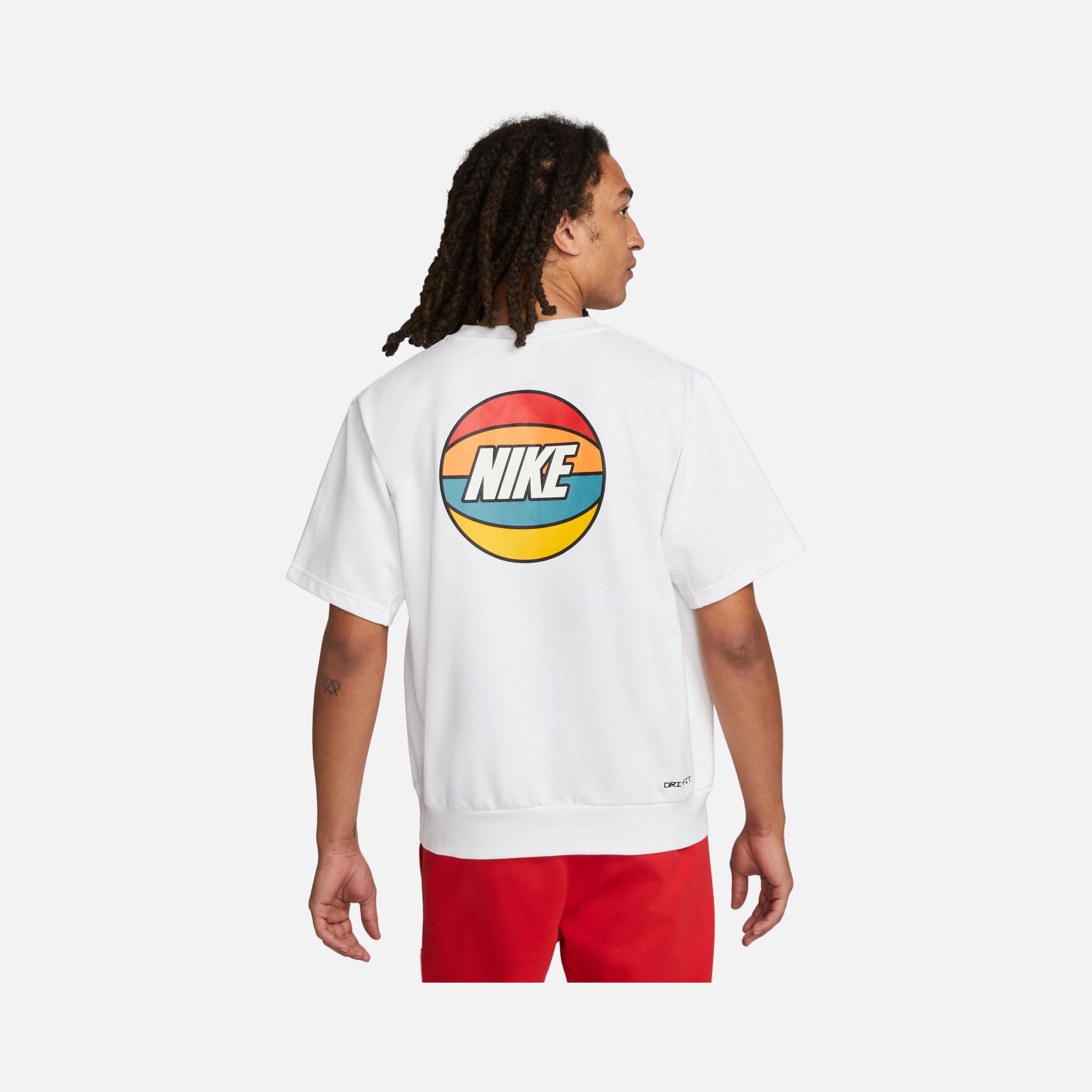 Nike Dri-Fit Standard Issue Seasonal Basketball Short-Sleeve Erkek Sweatshirt