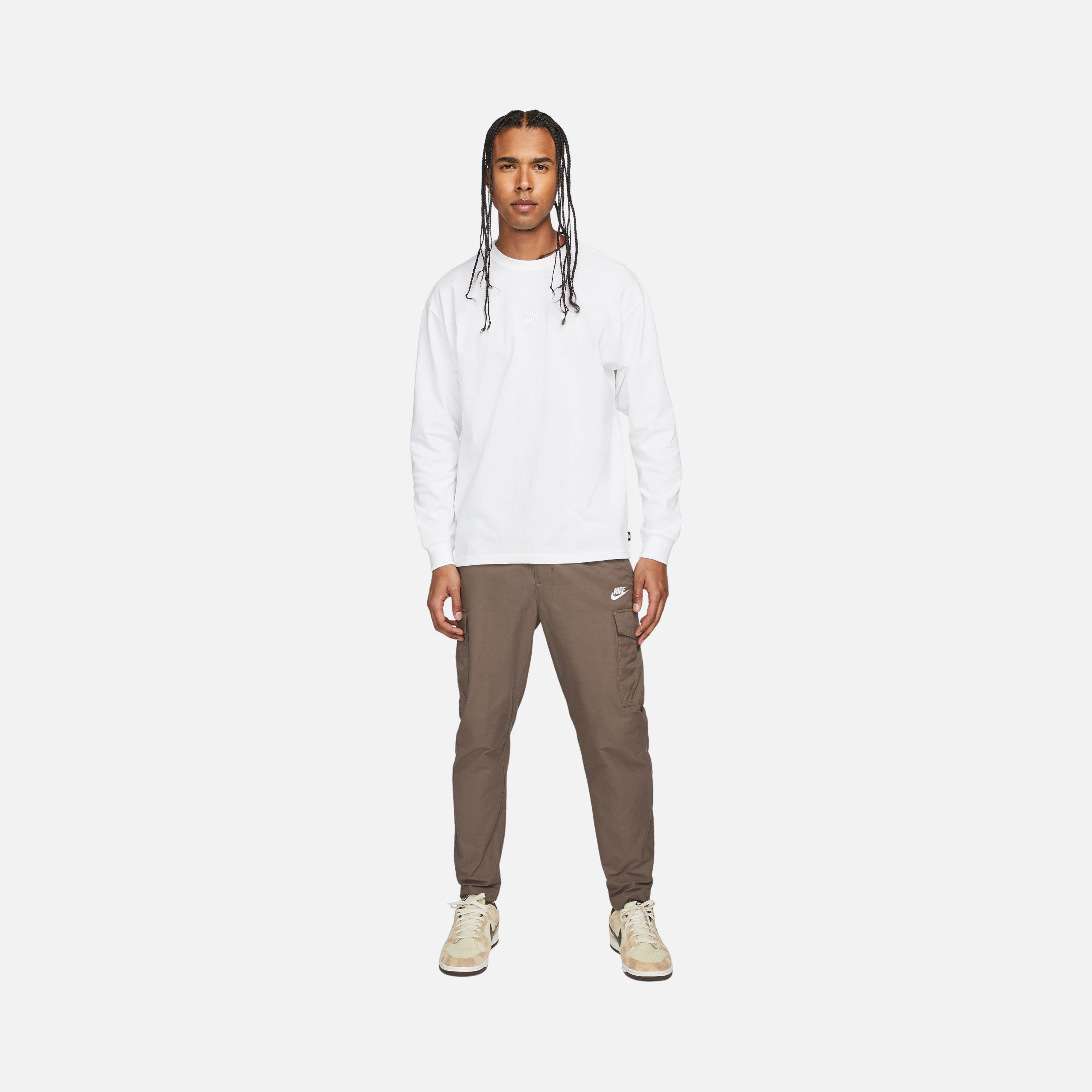 Nike Sportswear Premium Essentials Long-Sleeve Erkek Tişört