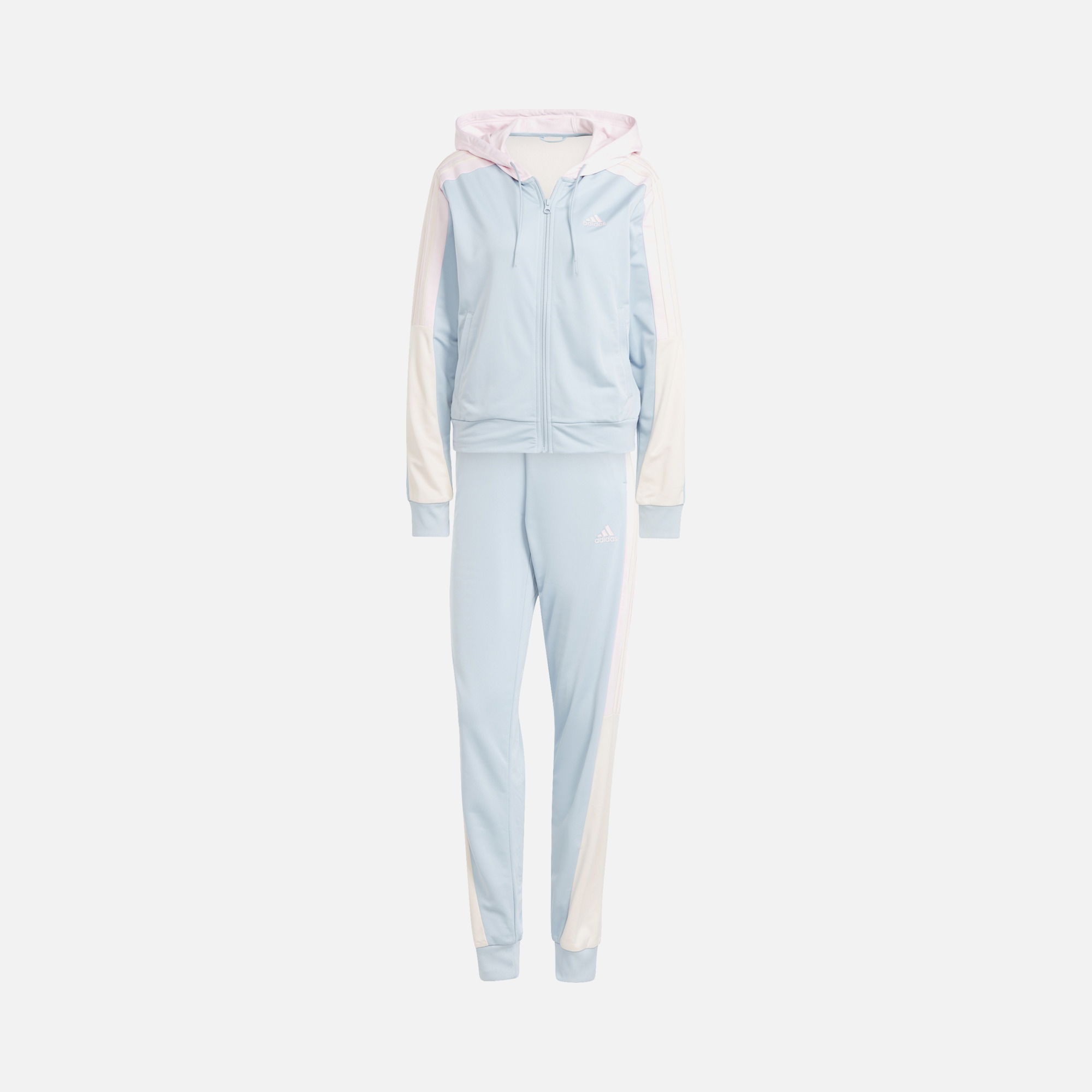 adidas Sportswear Boldblock Full-Zip 3-Stripes Kadın Eşofman Takımı