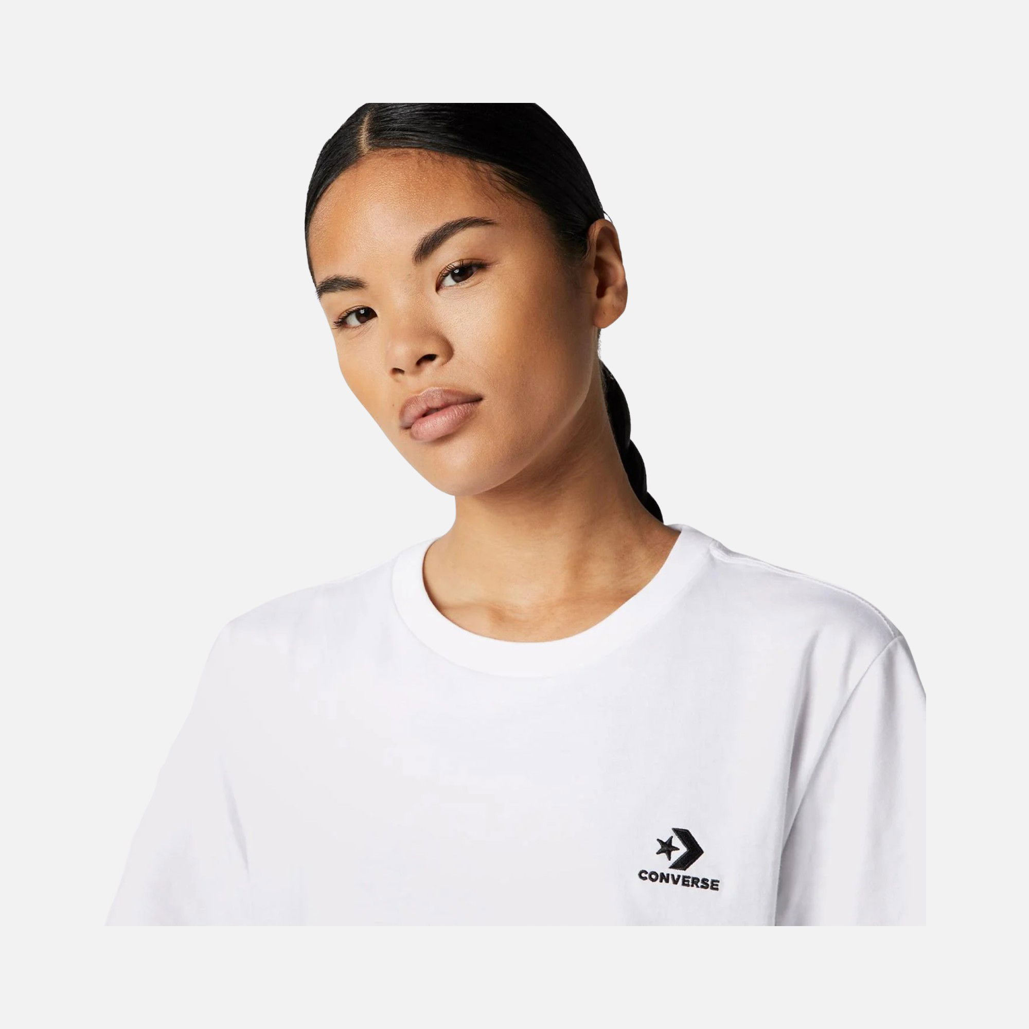 Converse Go To Embroidered Star Chevron Standard Fit Short-Sleeve Unisex Tişört