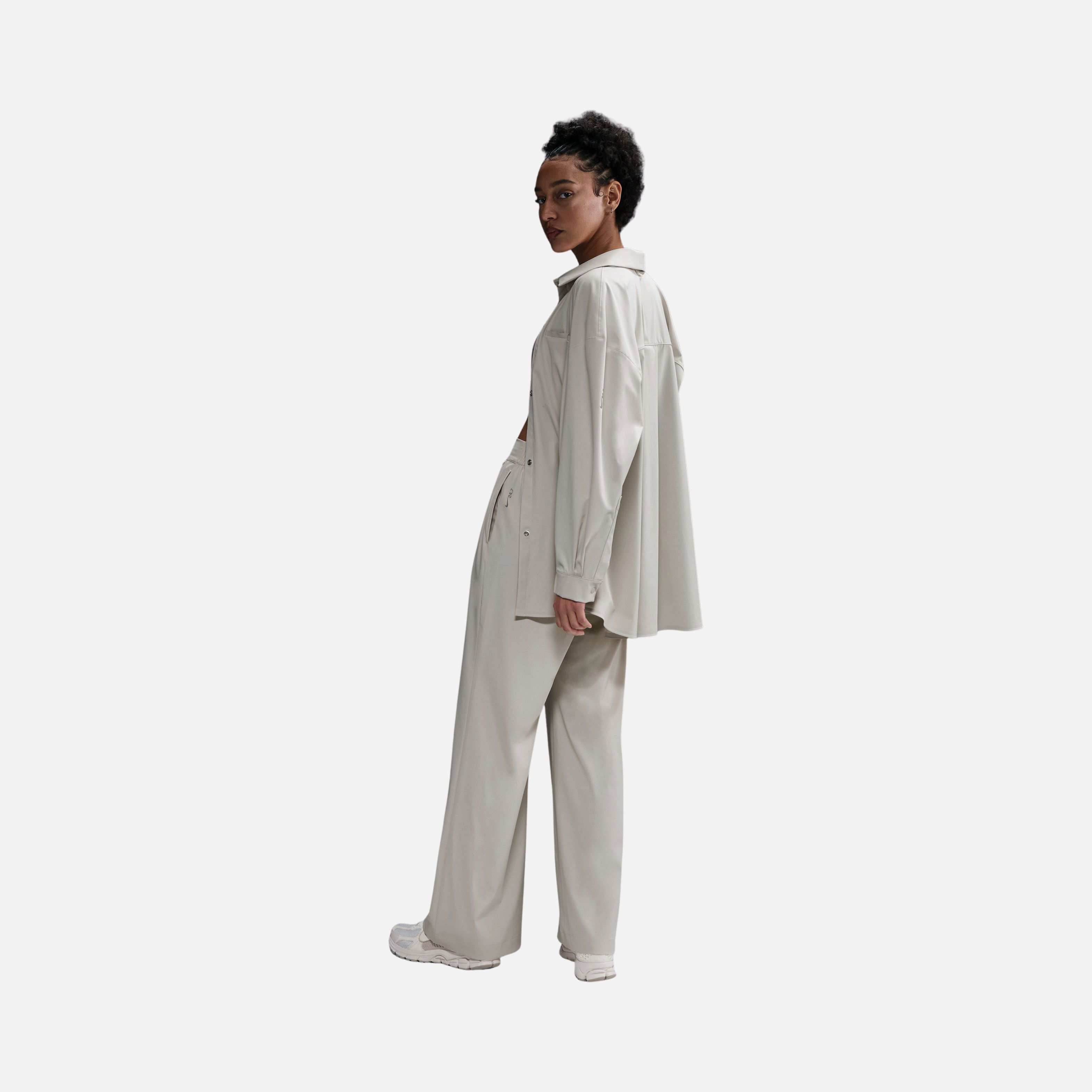 Nike 24.7 Dri-Fit Heritage High Waisted Wide Leg Training Kadın Pantolon
