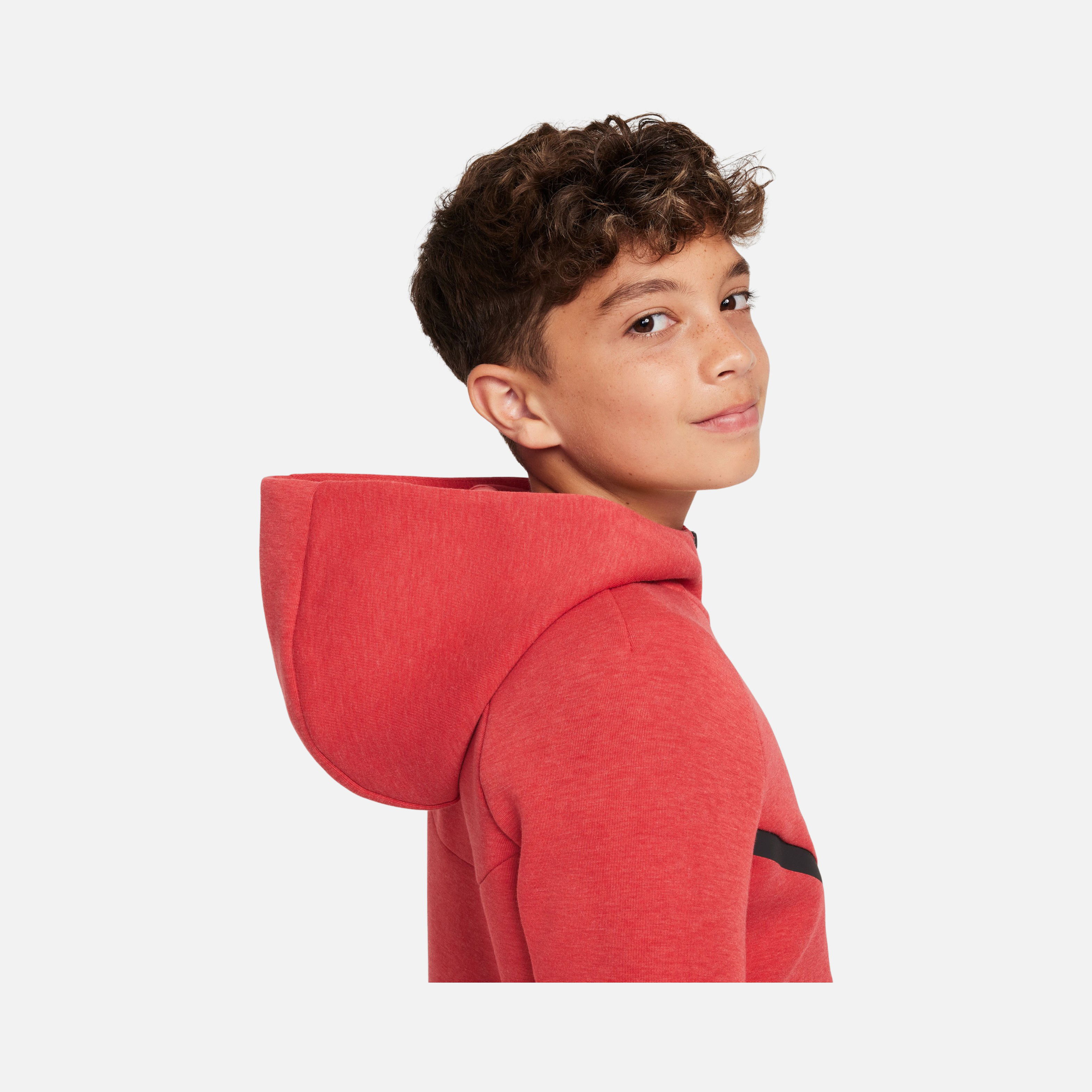Nike Sportswear Smooth Tech Fleece Full-Zip Hooded Çocuk Sweatshirt
