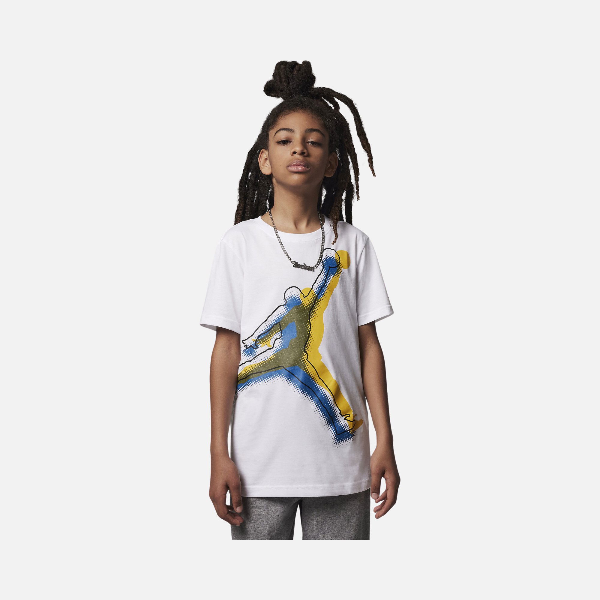 Nike Jordan Jumpman HBR Haze Out Short-Sleeve Çocuk Tişört