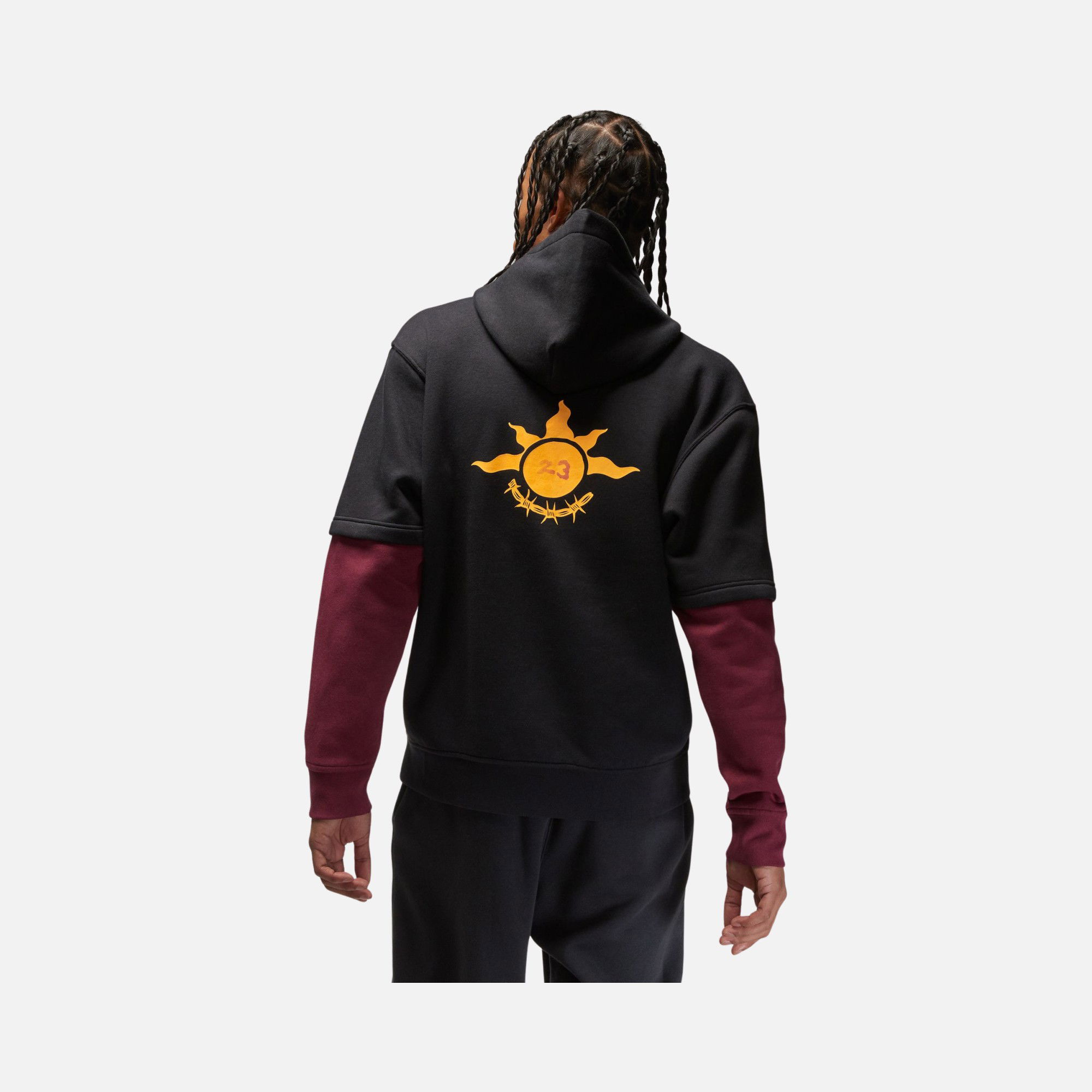 Nike Jordan Flight MVP Graphic Fleece Hoodie Erkek Sweatshirt