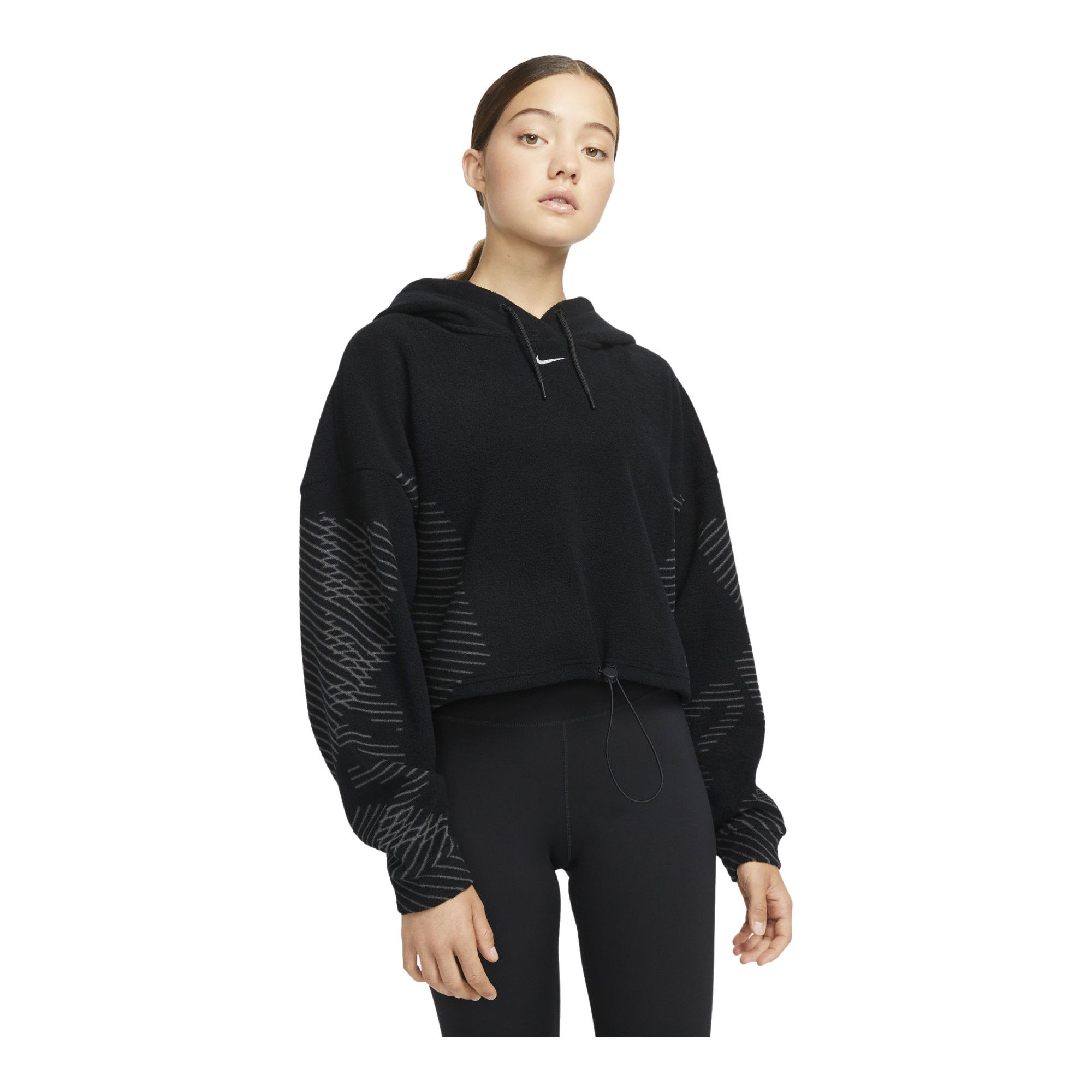 Nike Pro Therma-Fit ADV Cropped Fleece Hoodie Kadın Sweatshirt