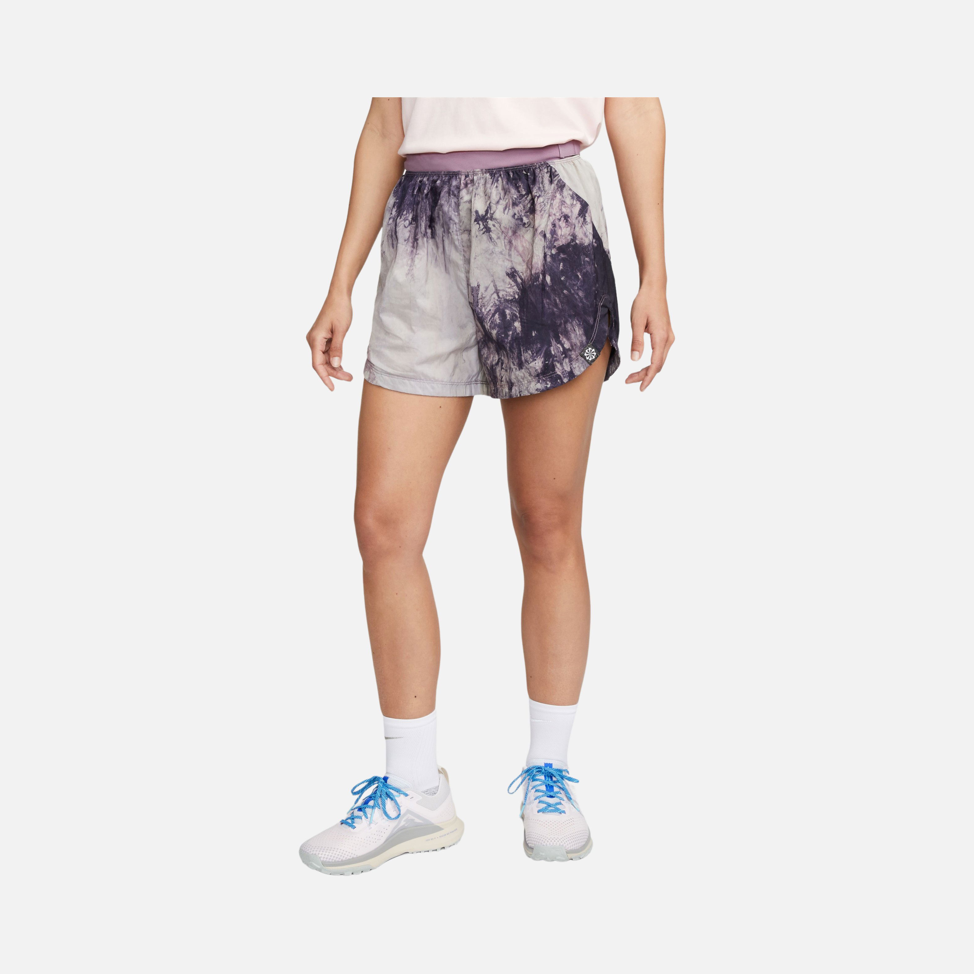Nike Dri-Fit Repel Mid-Rise 3" Brief-Lined Trail Running Kadın Şort