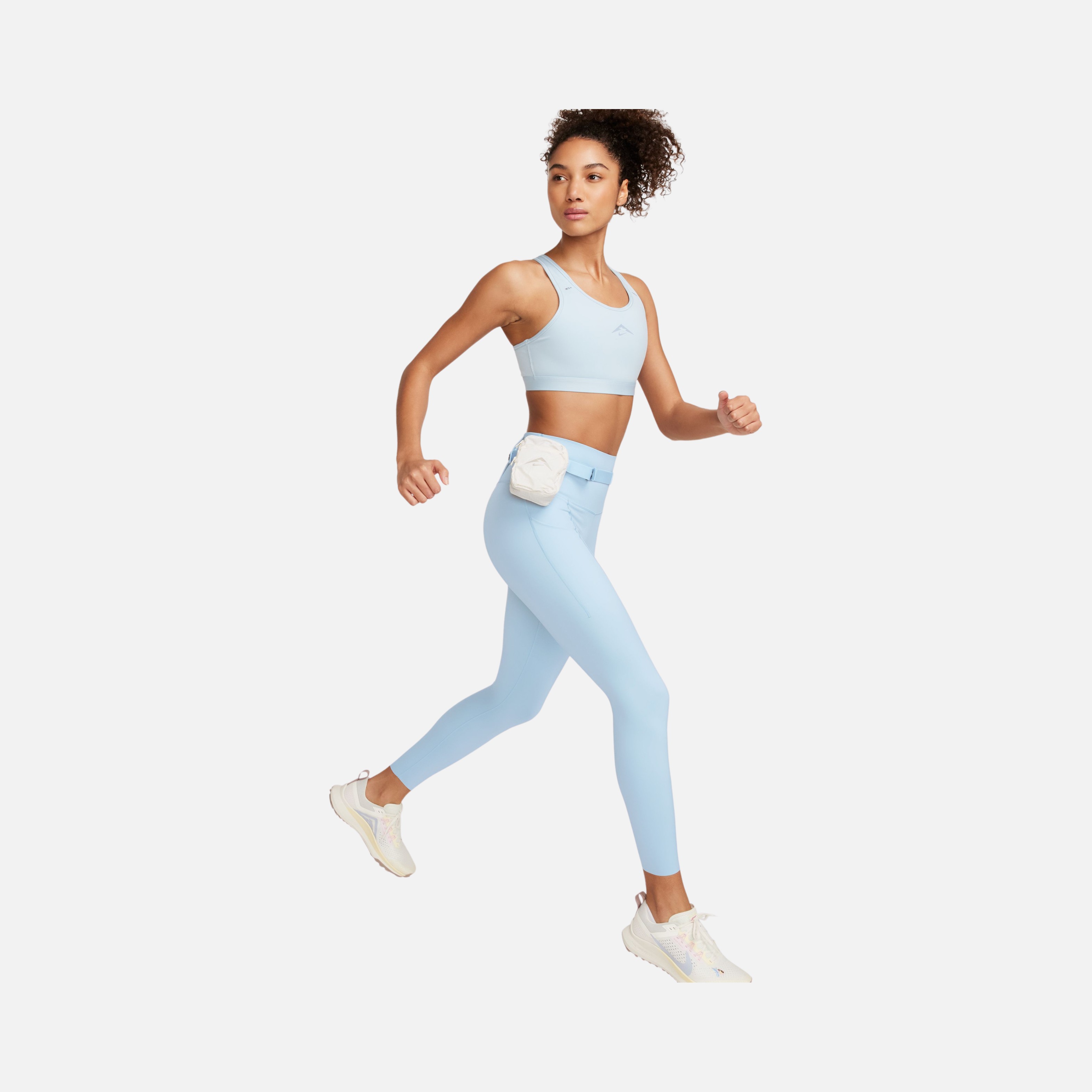 Nike Dri-Fit Go Firm-Support High-Waisted 7/8 ''Removable Pack & Carabiner'' Trail Kadın Tayt