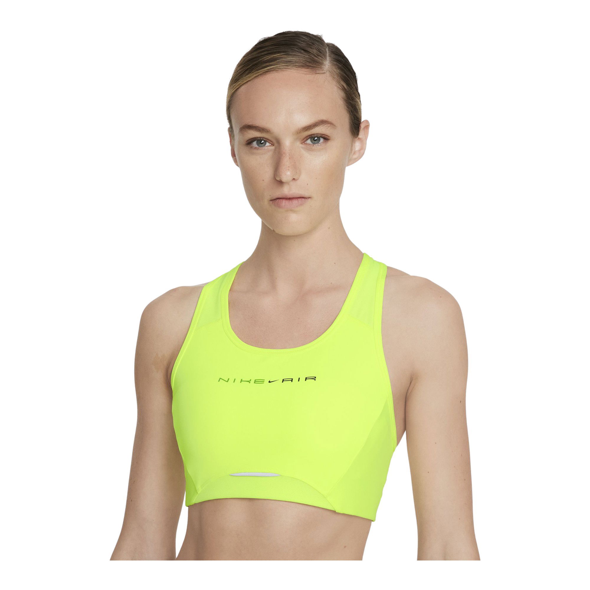 Nike Air Dri-Fit Swoosh Reflective Medium-Support 1-Piece Kadın Bra