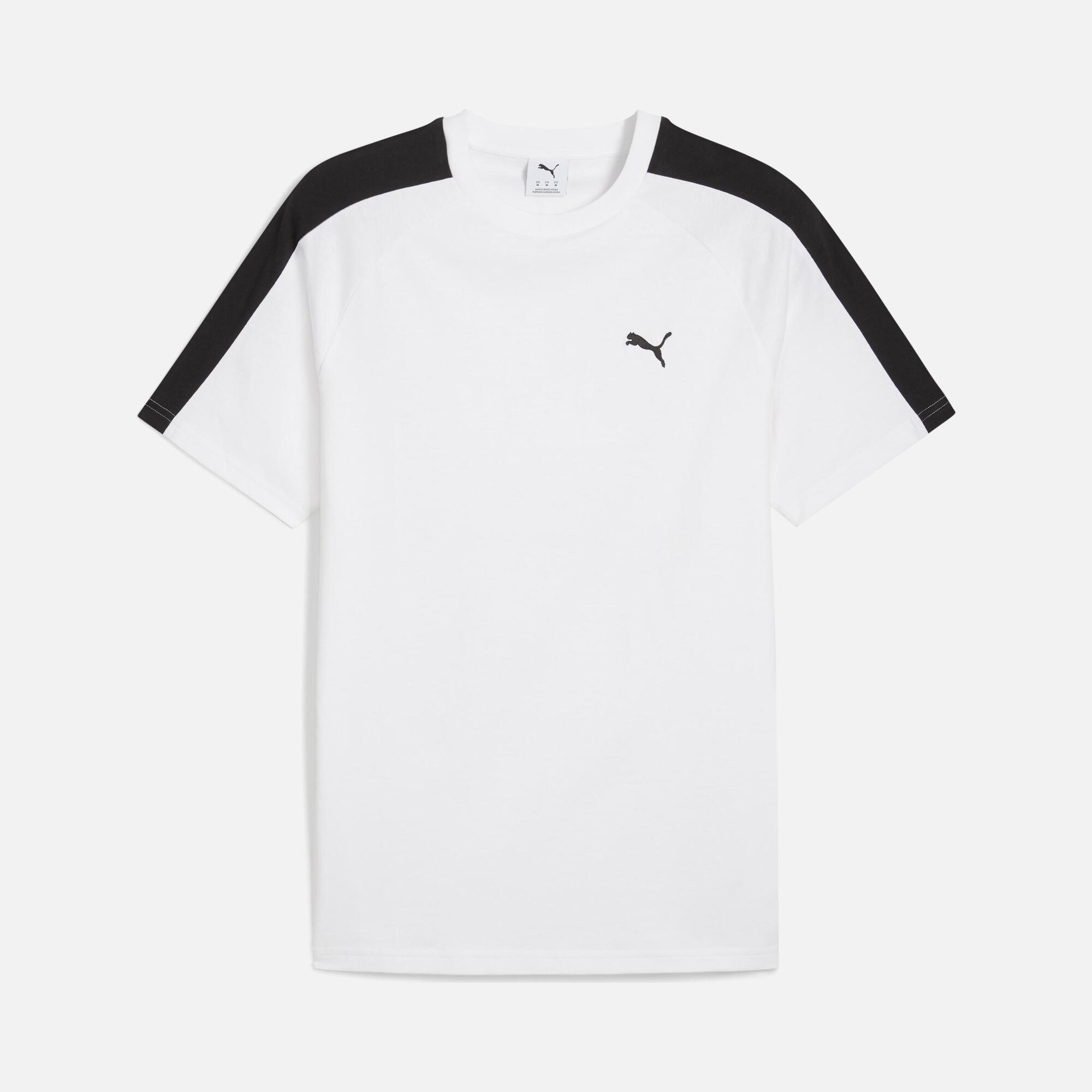 Puma Sportswear T7 Iconic Cat Logo Colorblock Short-Sleeve Erkek Tişört