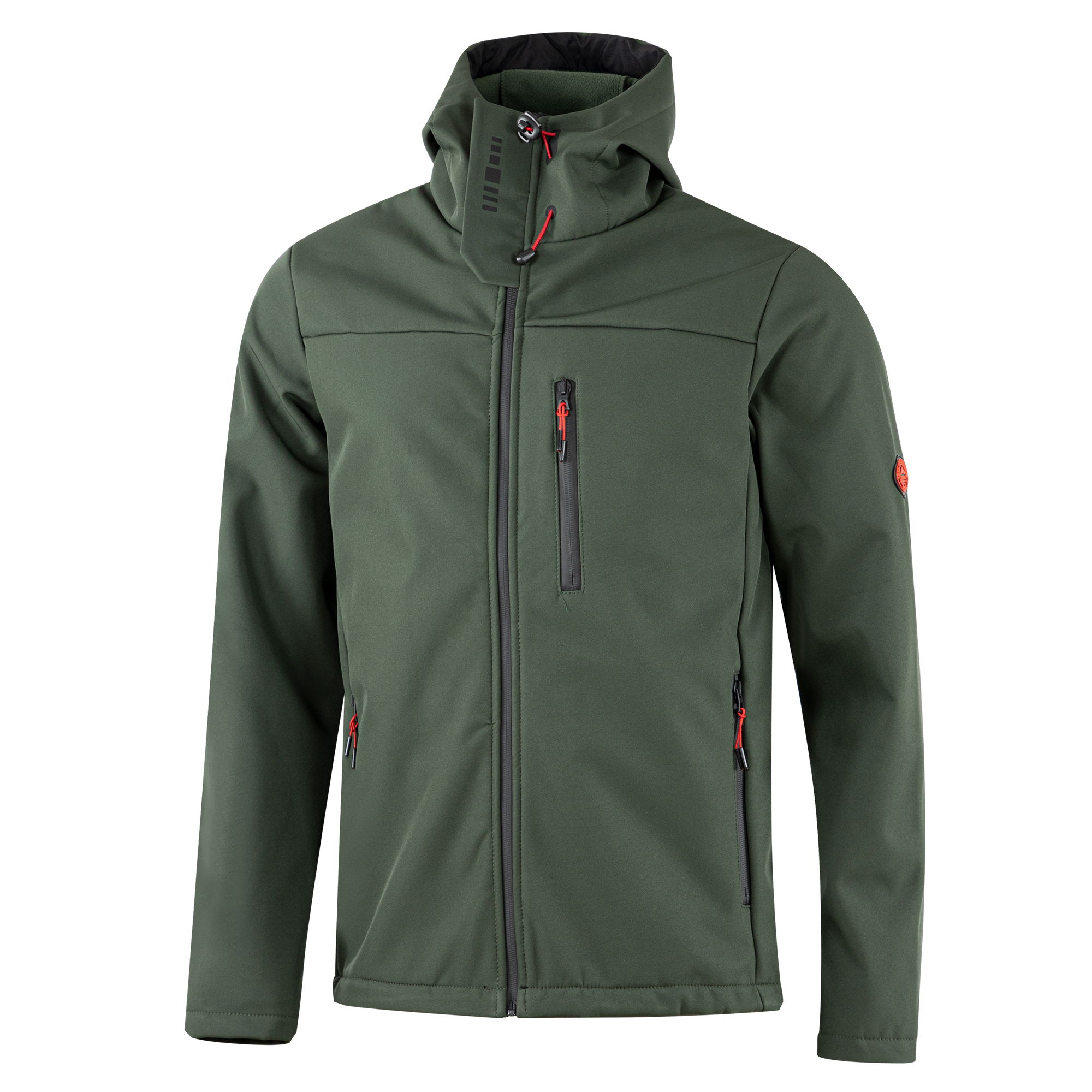 Exuma SoftShell Full-Zip Hoodiee Erkek Ceket