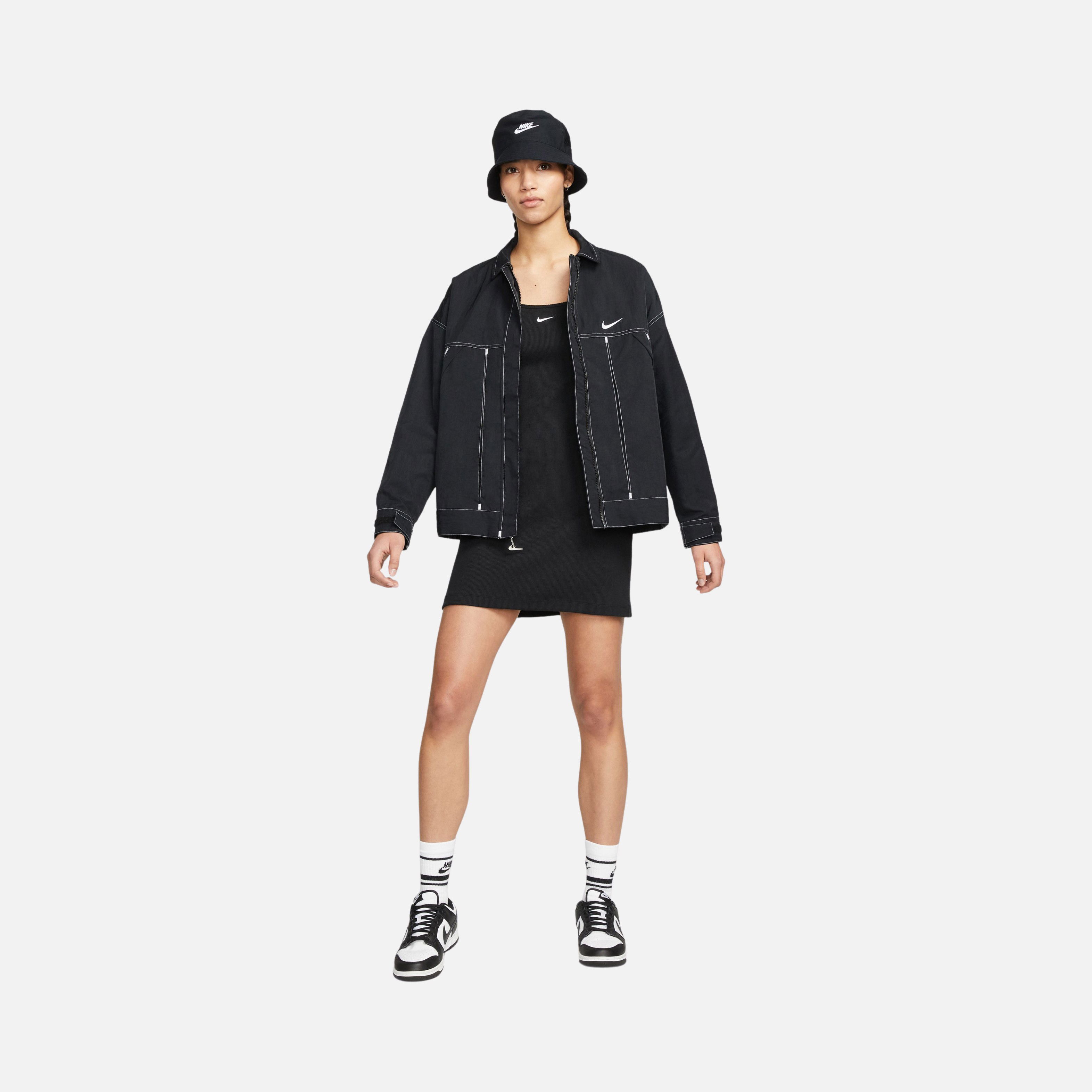 Nike Sportswear Essential Ribbed Kadın Elbise