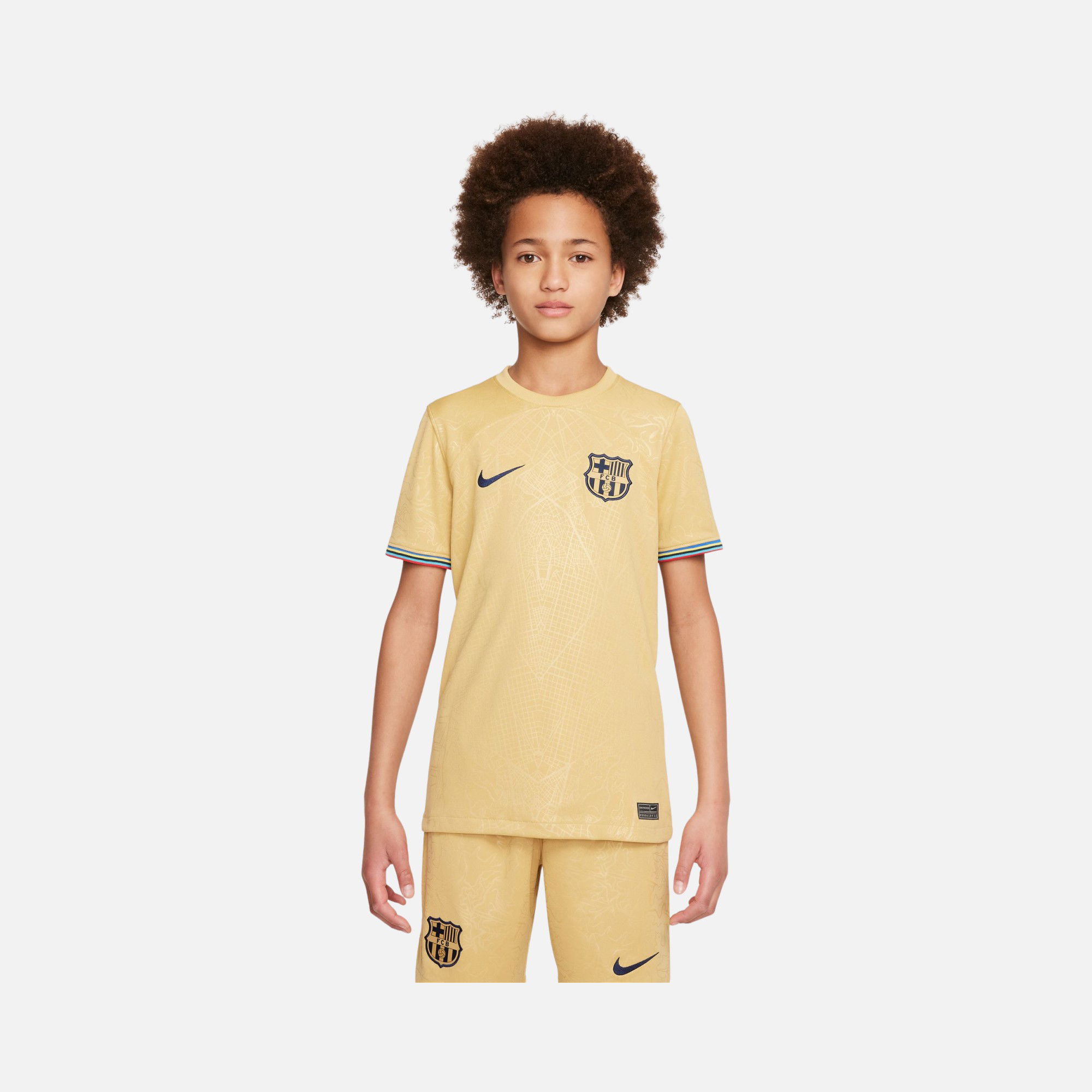 Nike FC Barcelona 2022-2023 Stadyum Deplasman Çocuk Forma