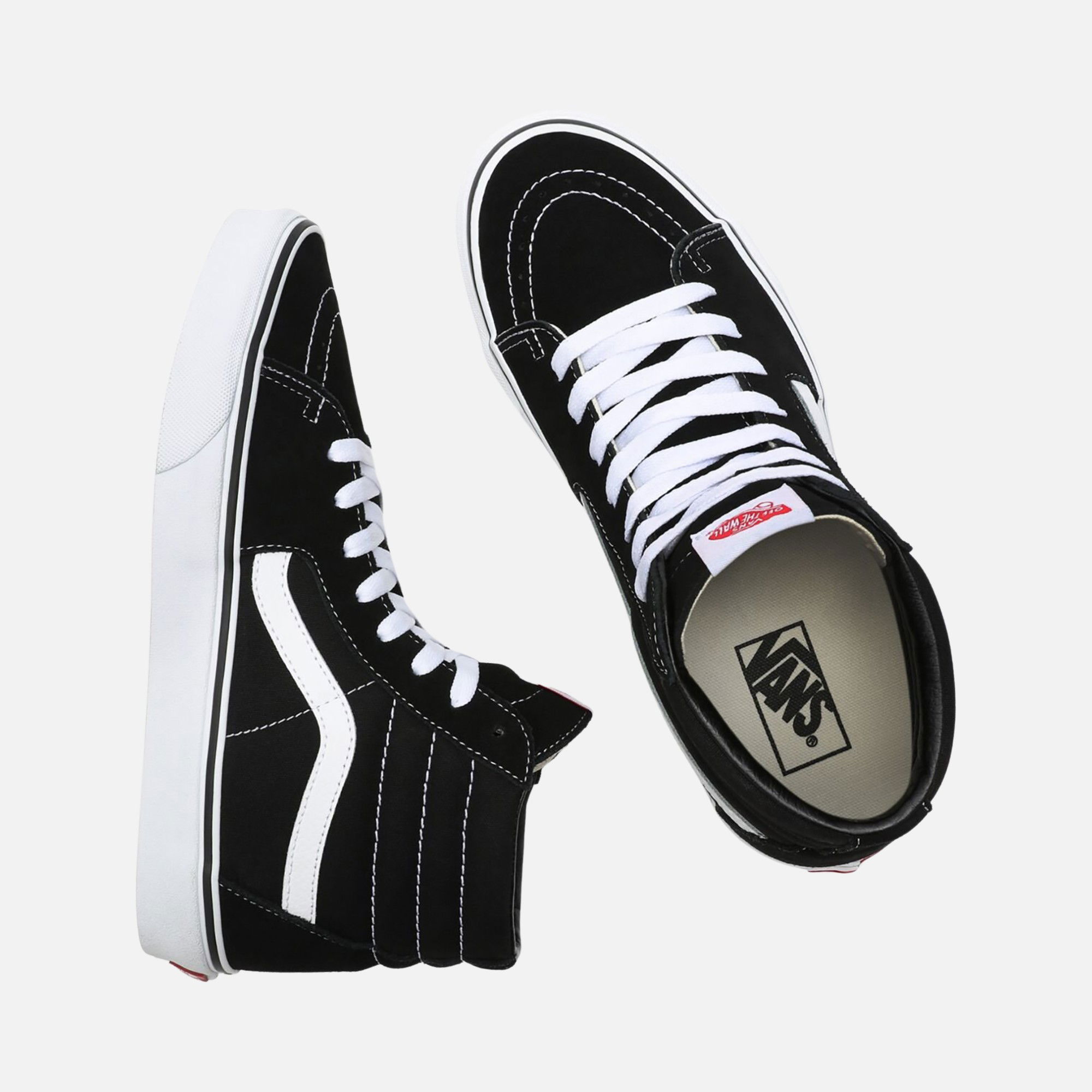 Vans SK8-High Canvas & Suede Unisex Spor Ayakkabı