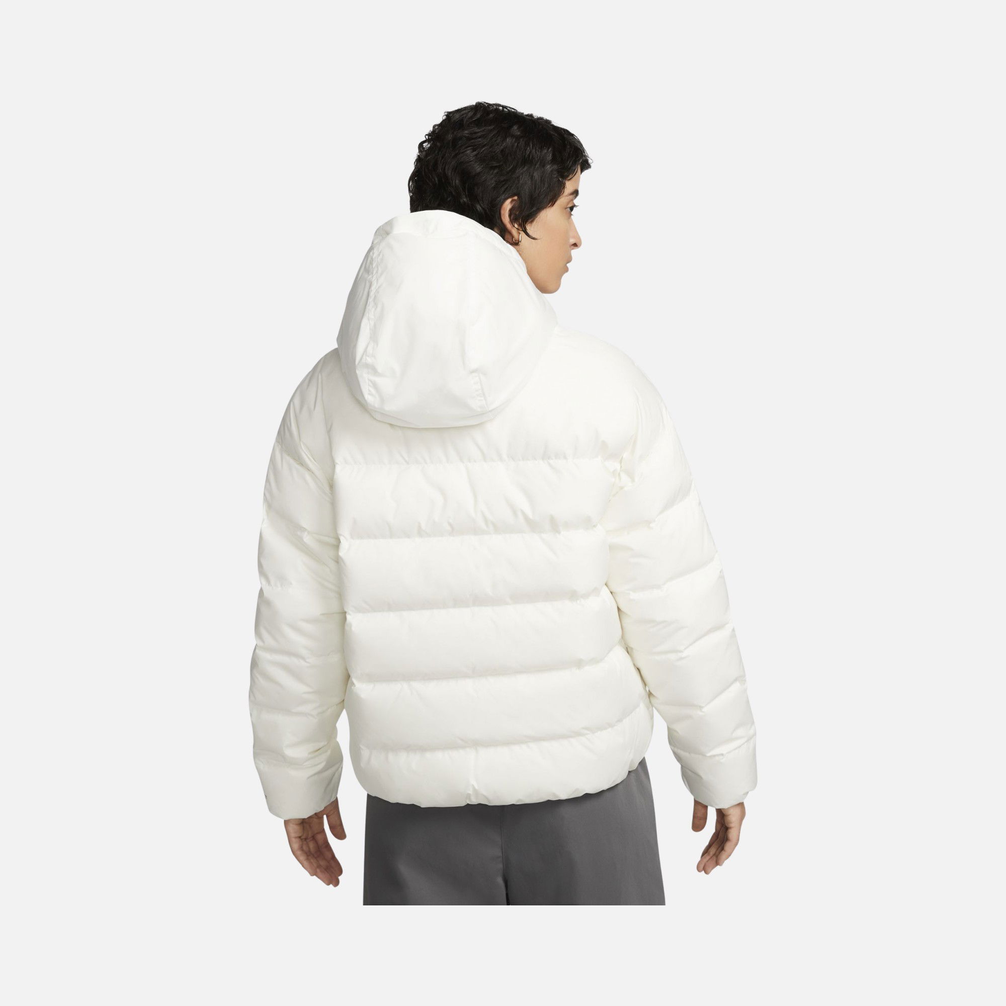 Nike Sportswear Storm-Fit Windrunner Down Fill Full-Zip Hoodie Kadın Mont