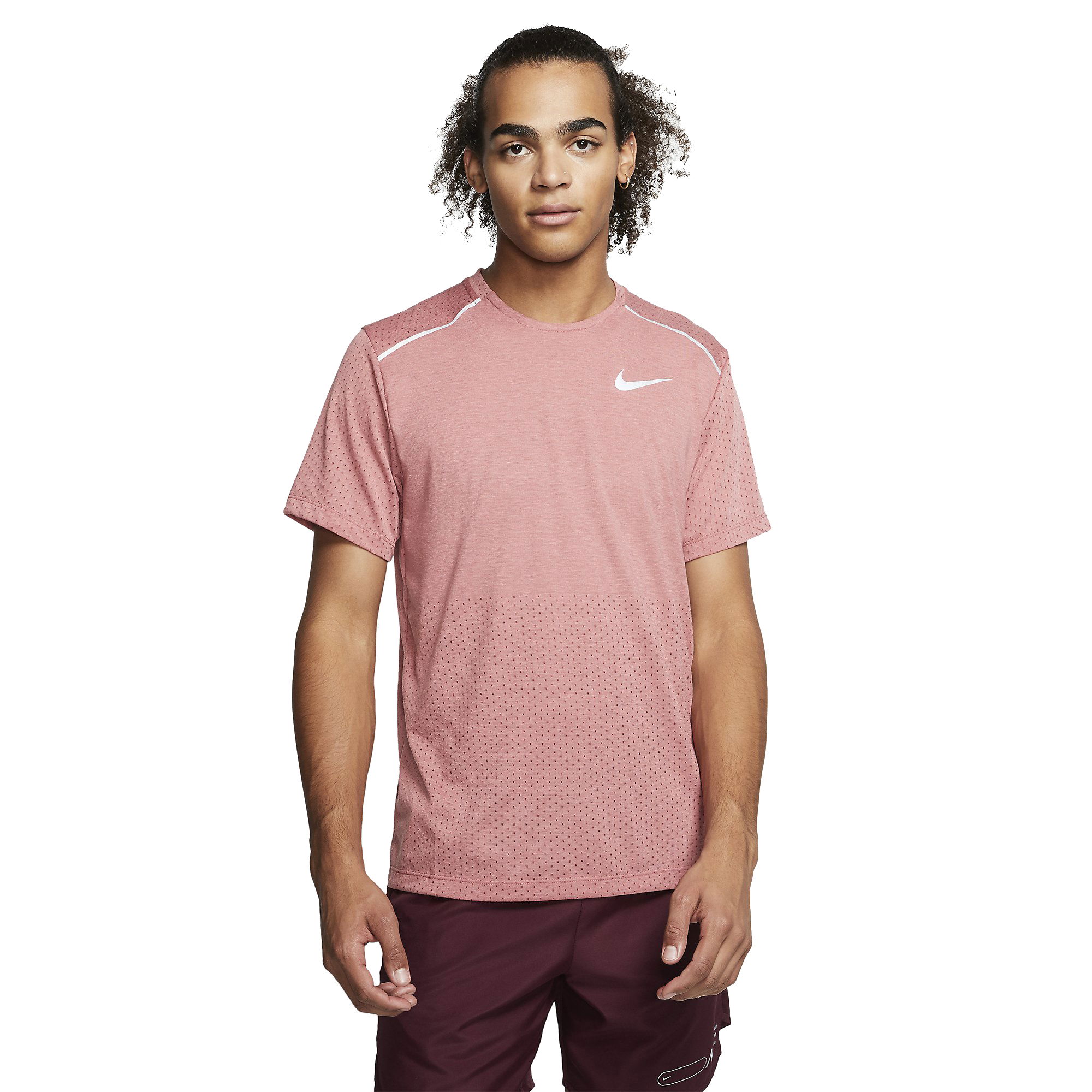 Nike Breathe Rise 365 Short Sleeve Erkek Tişört