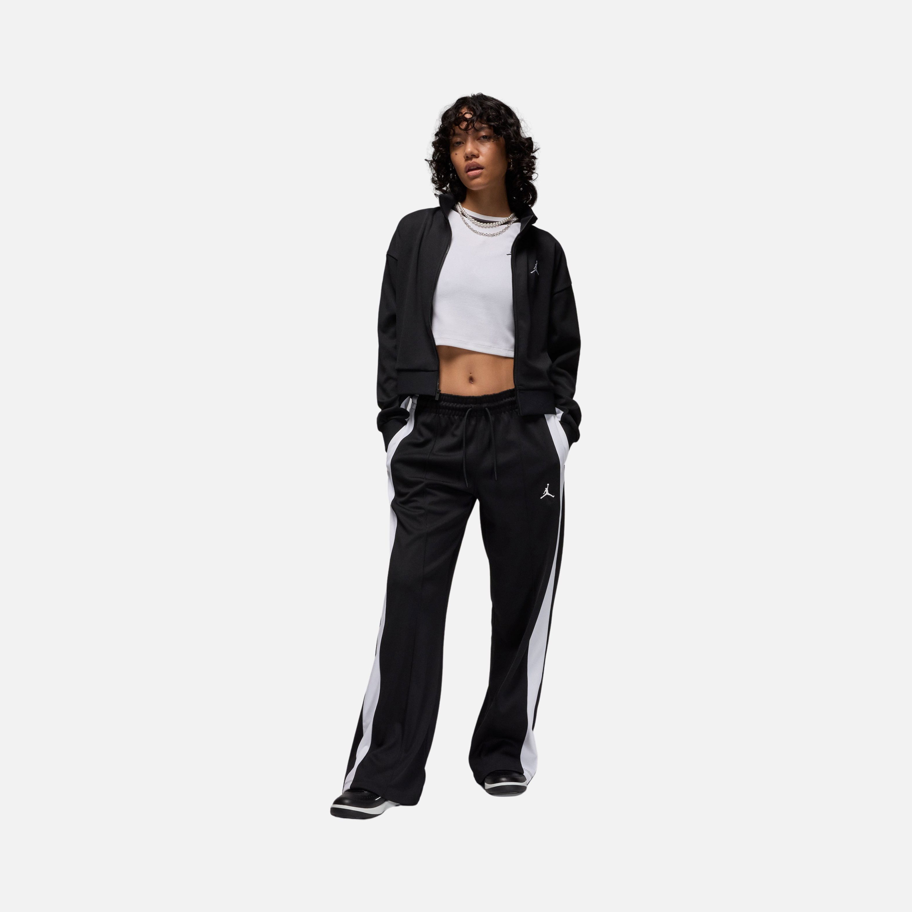 Nike Jordan Knit Colorblock Comfortable Full-Zip Kadın Ceket