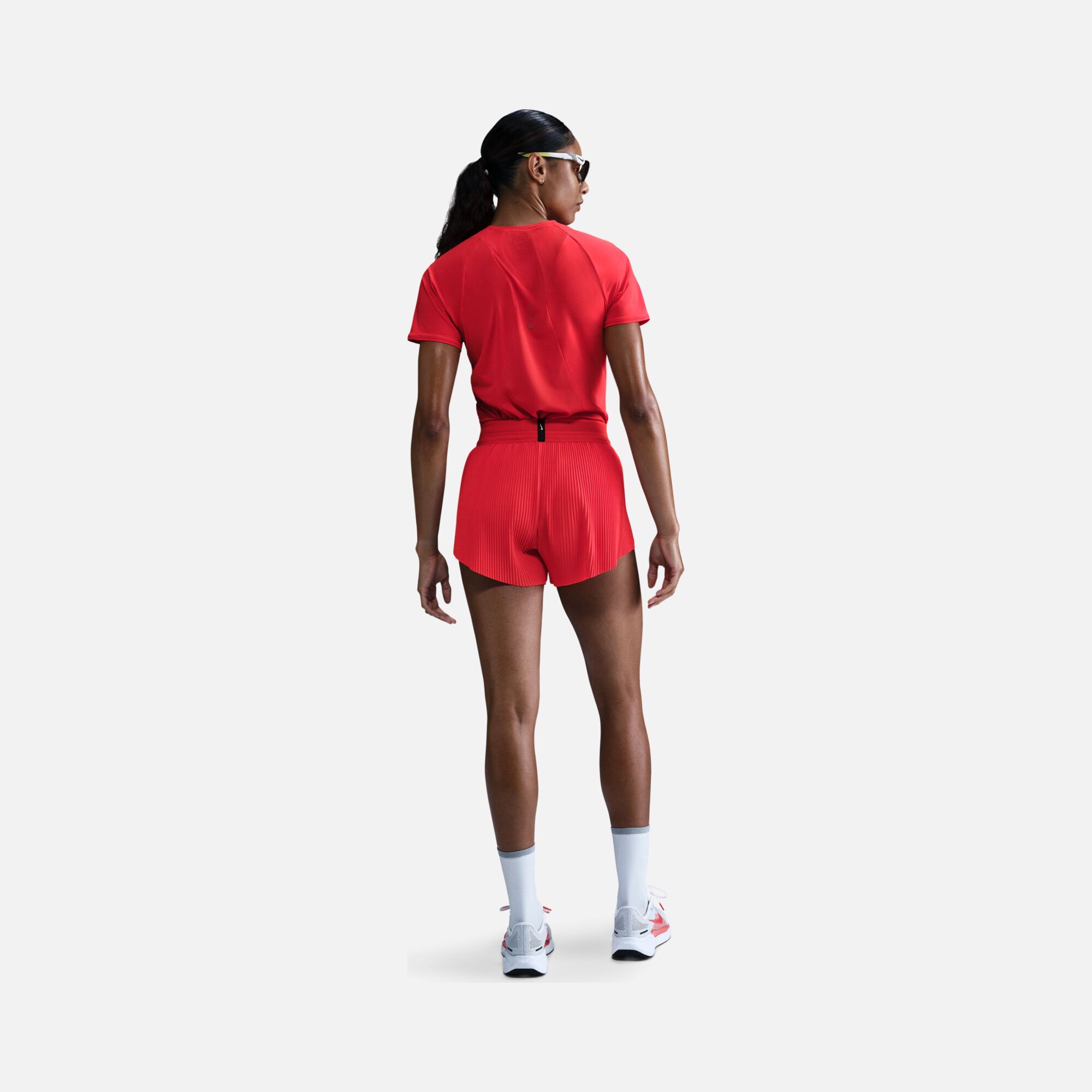 Nike AeroSwift Dri-Fit ADV Mid-Rise Brief-Lined 3" Running Kadın Şort